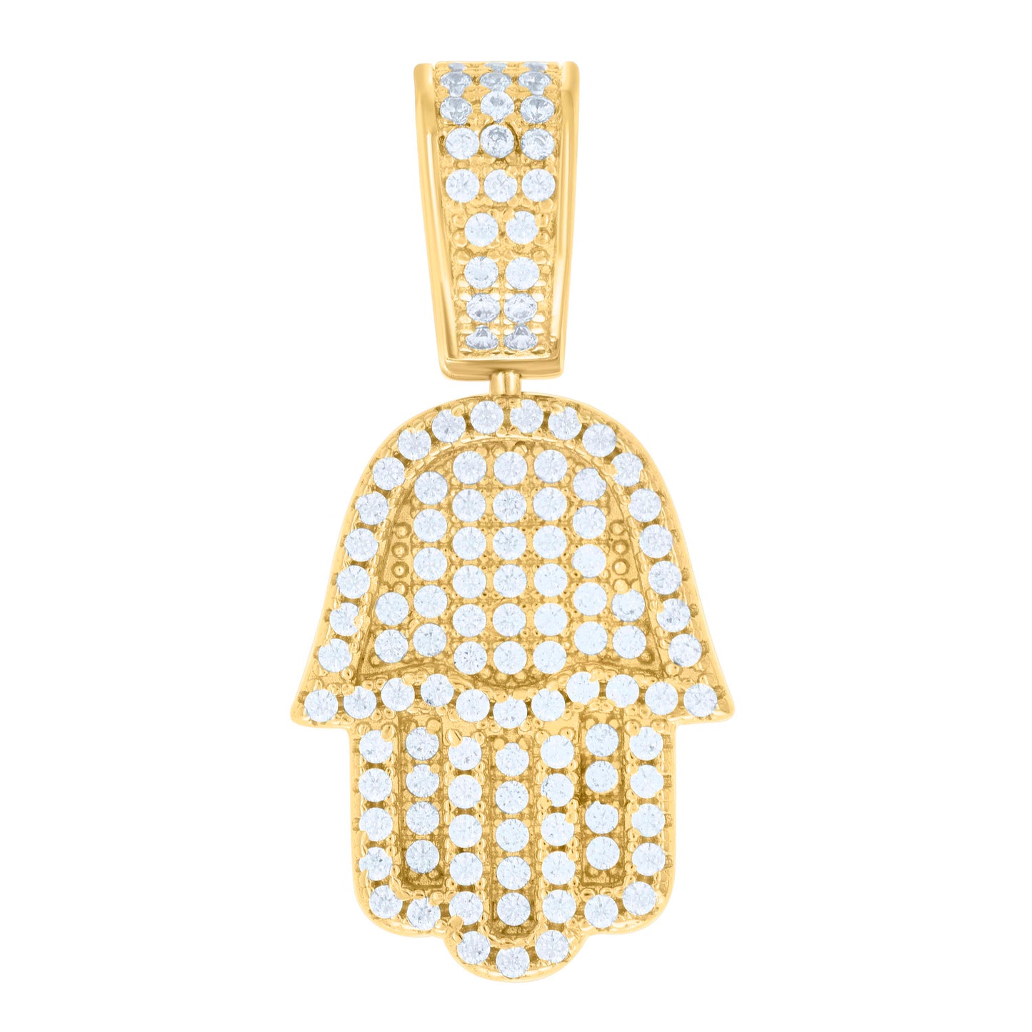 925 Sterling Silver 1.19Ctw Moissanite Pendant