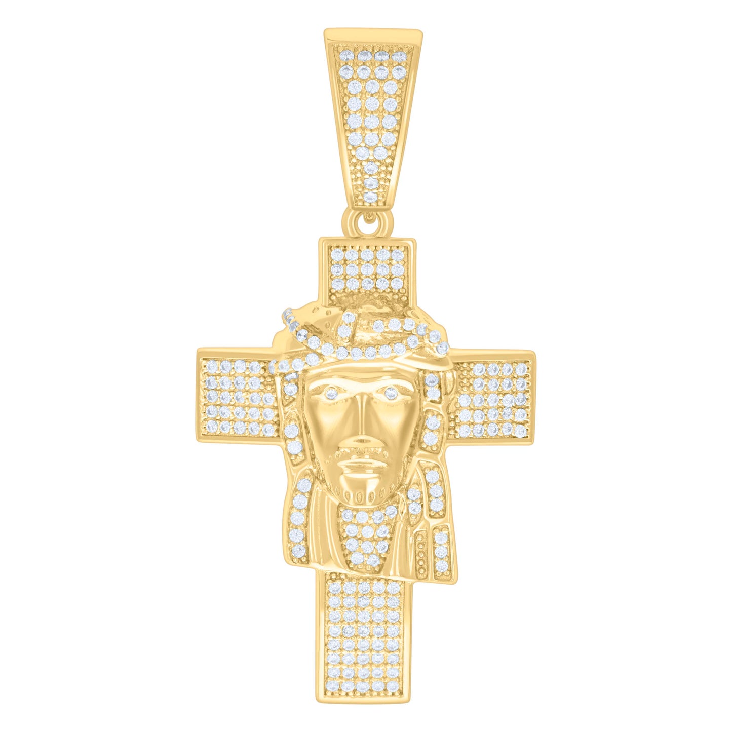 925 Sterling Silver 1.06Ctw Moissanite Pendant