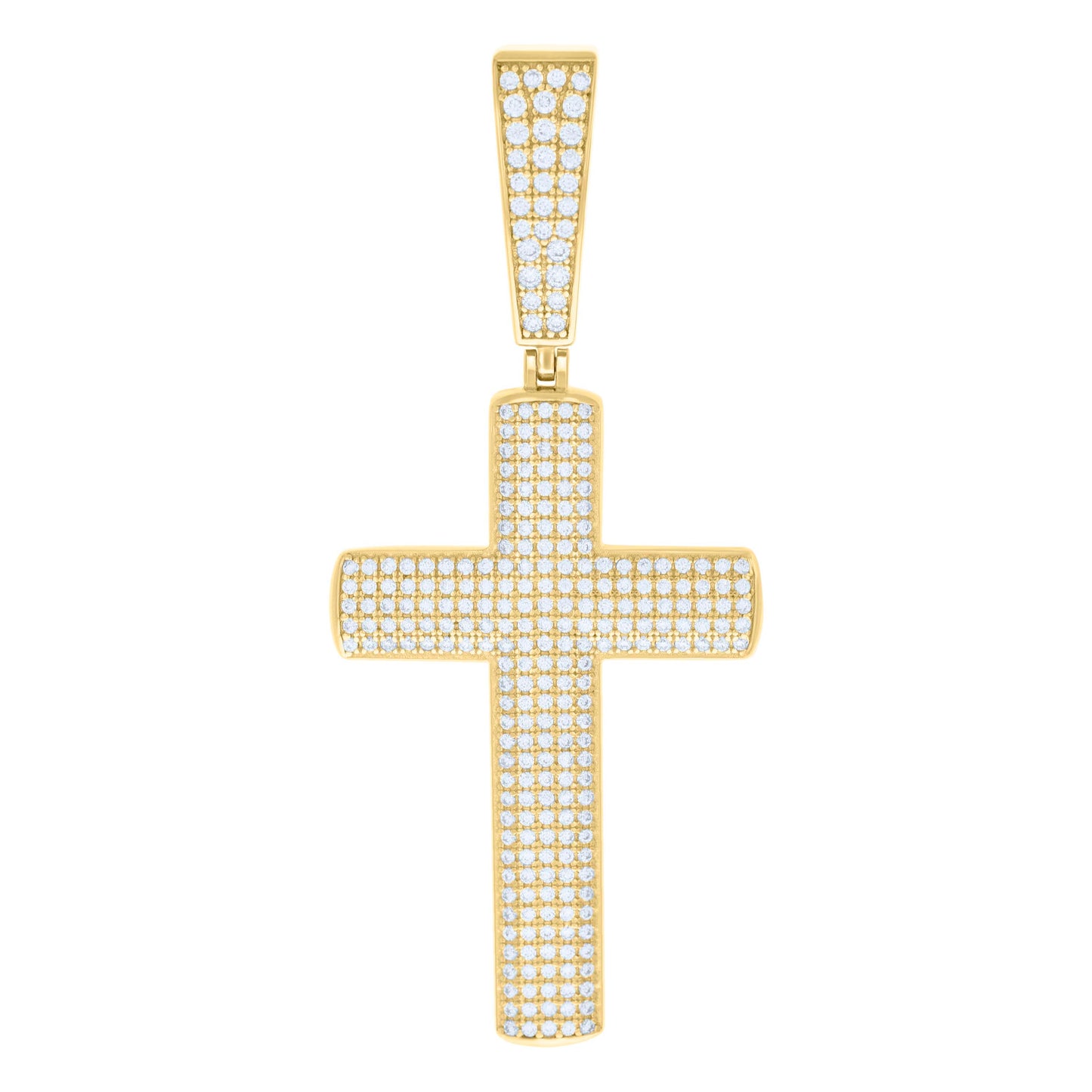 925 Sterling Silver Pendant Moissanite 1.26 Ctw