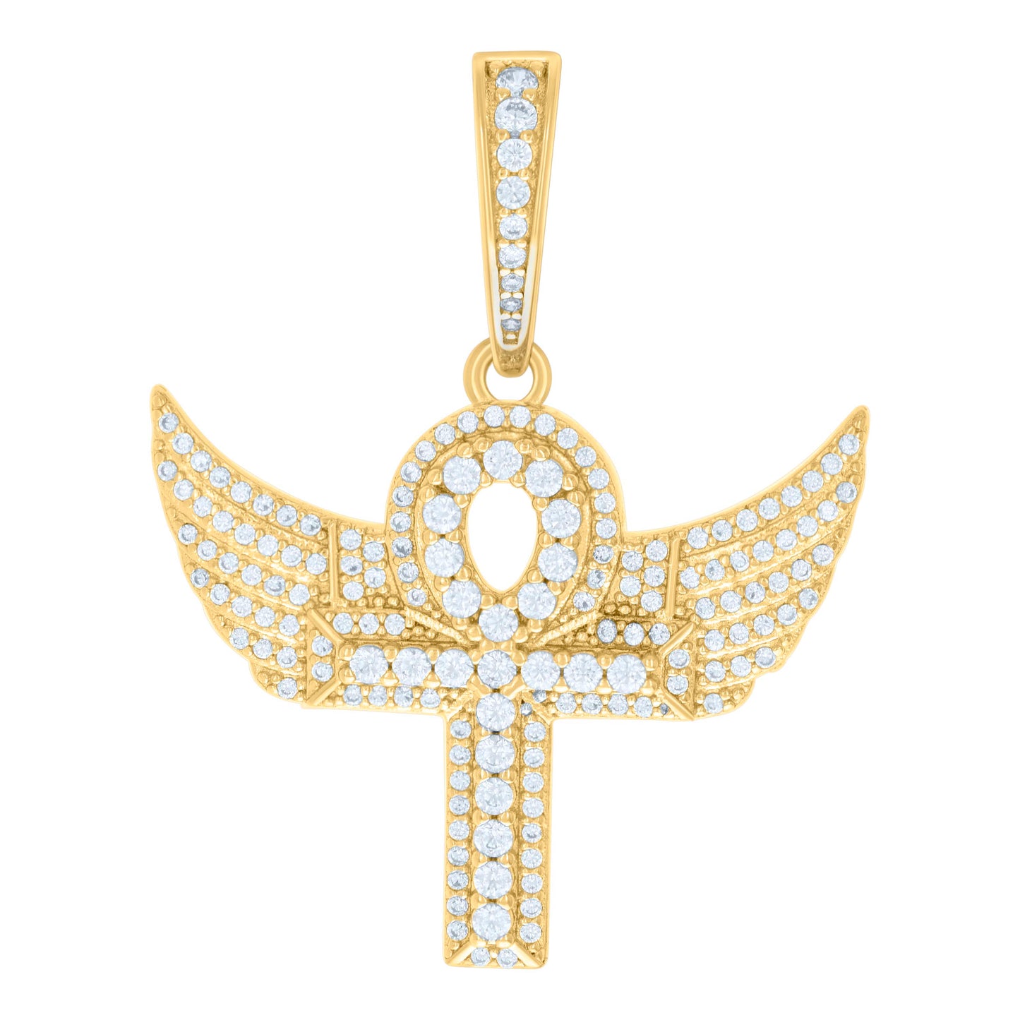 925 Sterling Silver Pendant Moissanite 1.09 Ctw