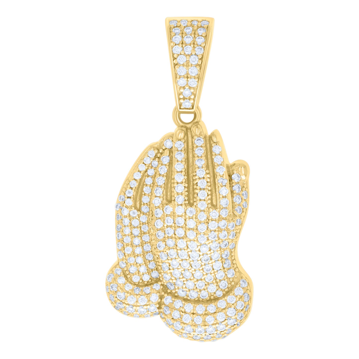 925 Sterling Silver Pendant Moissanite 1.33 Ctw