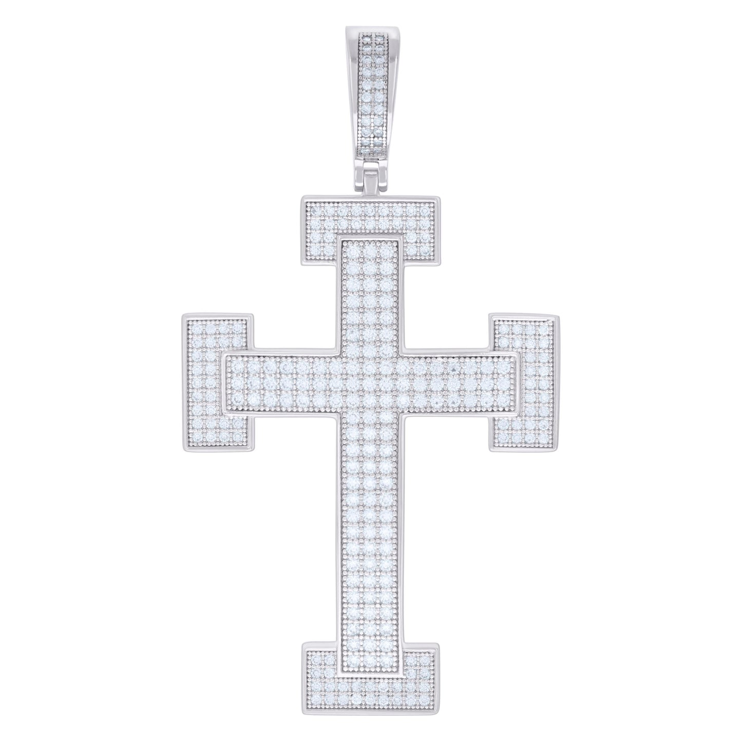 925 Sterling Silver 2.27Ctw Moissanite Pendant