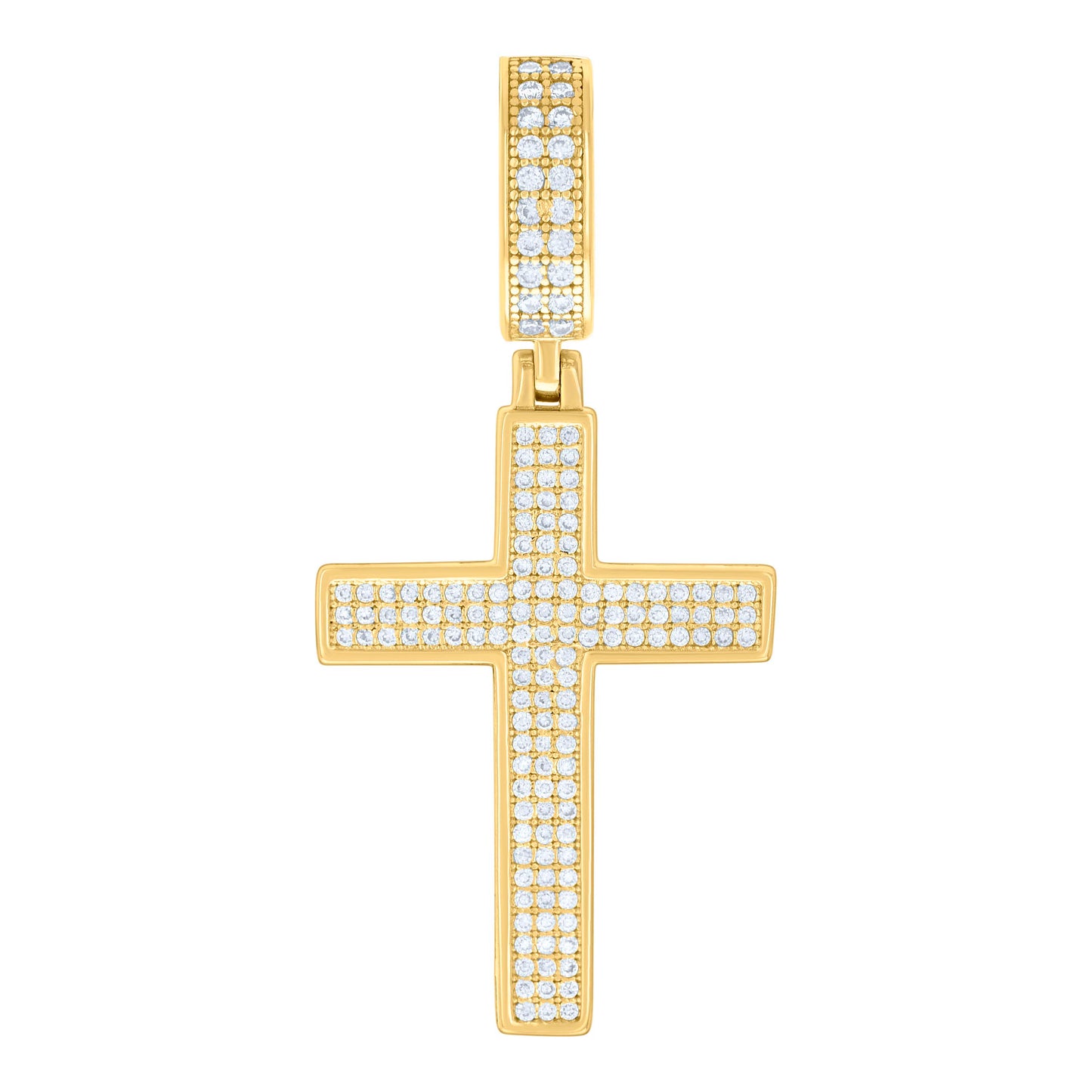 925 Sterling Silver 0.60Ctw Moissanite Pendant