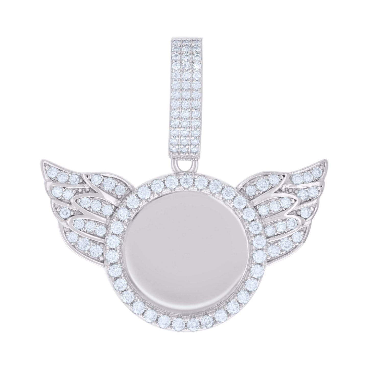 925 Sterling Silver 1.20Ctw Moissanite Pendant