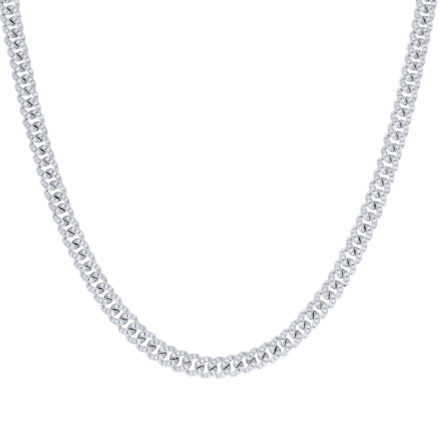 925 Sterling Silver Moissanite Chain
