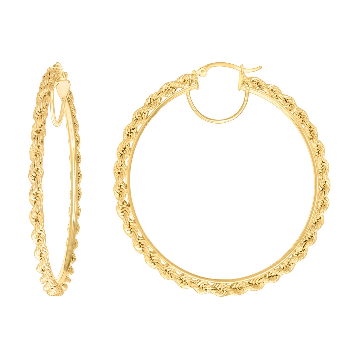 14Kt Gold Fancy Earrings 3mm-57