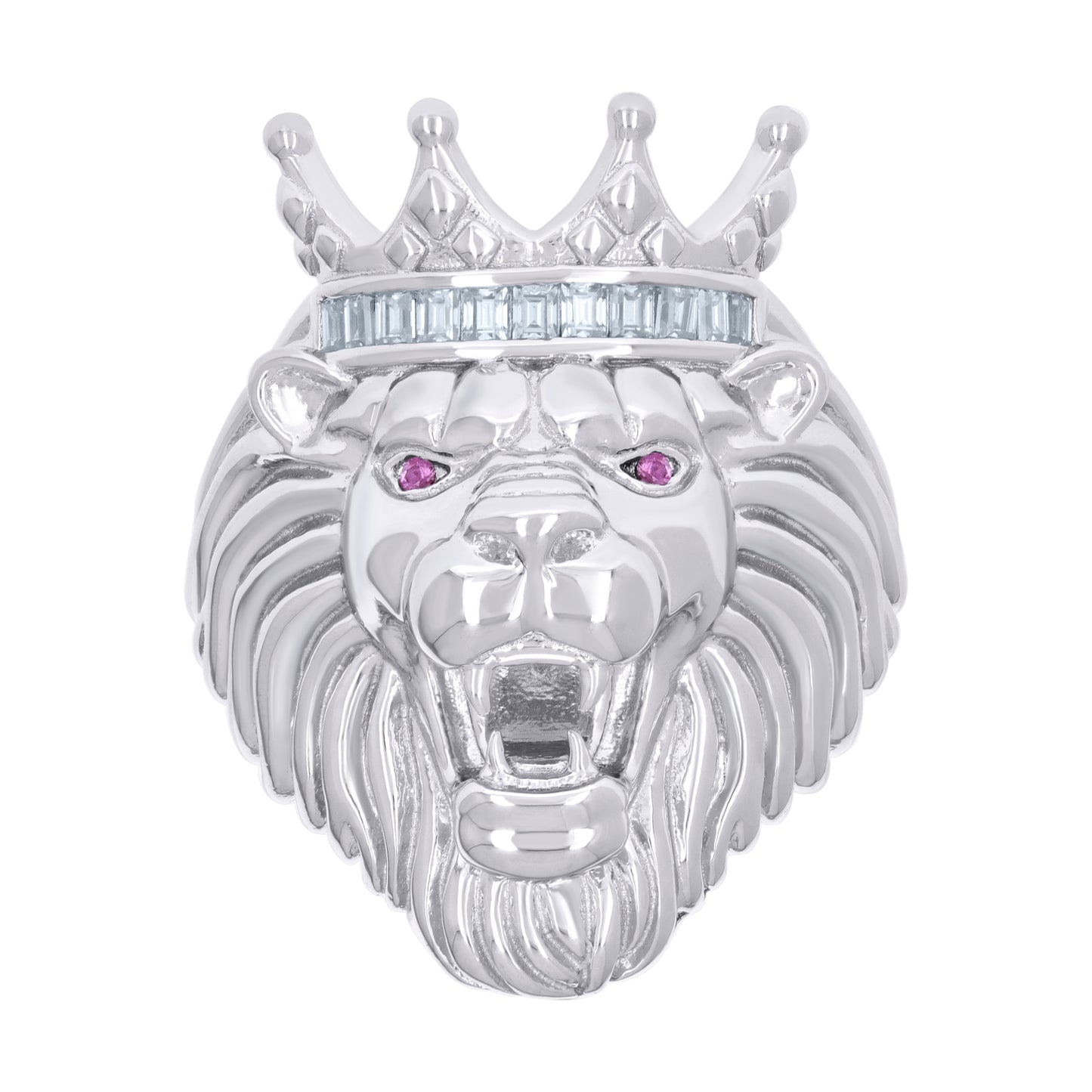 925 Sterling Silver R:0.025Ctw,B:0.45Ctw Moissanit