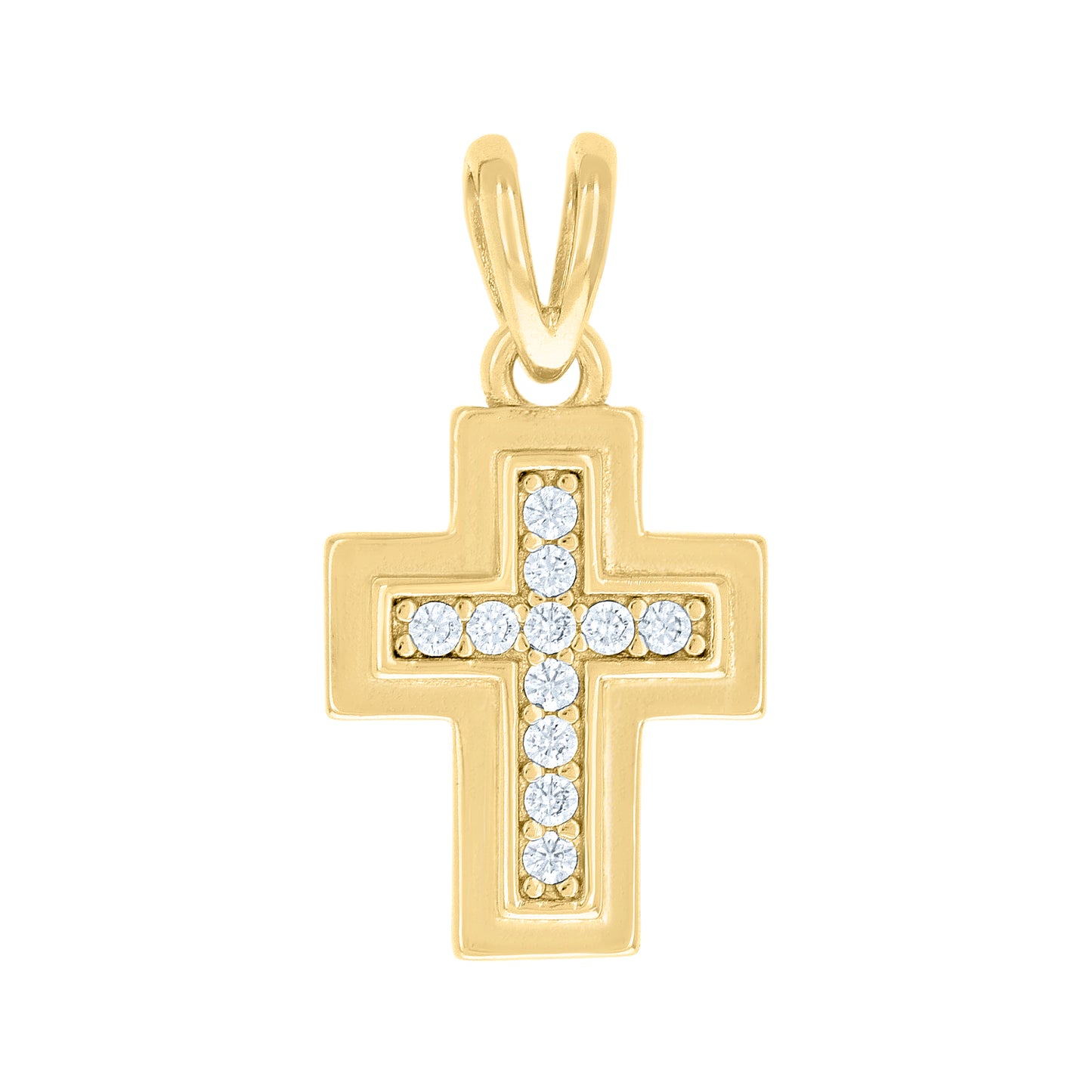925 Sterling Silver Cz Pendant