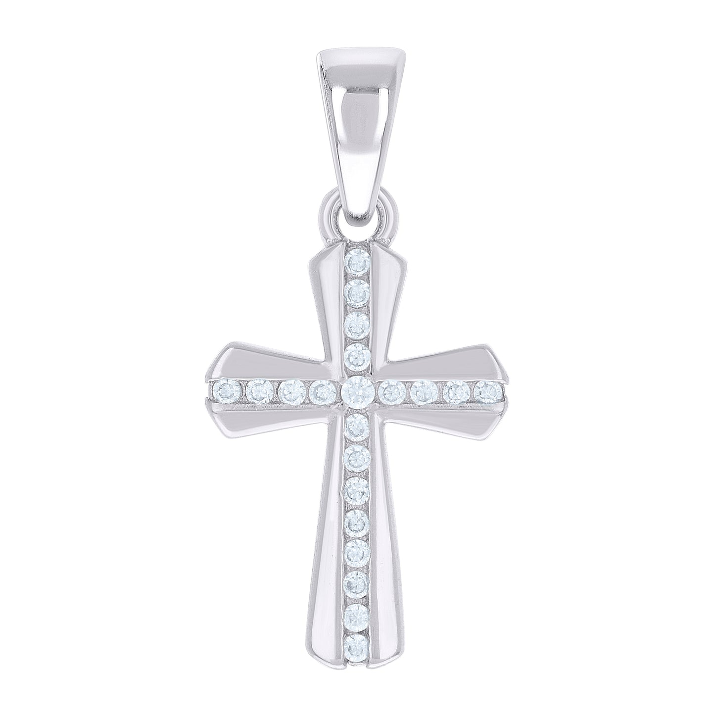 925 Sterling Silver Cz Pendant