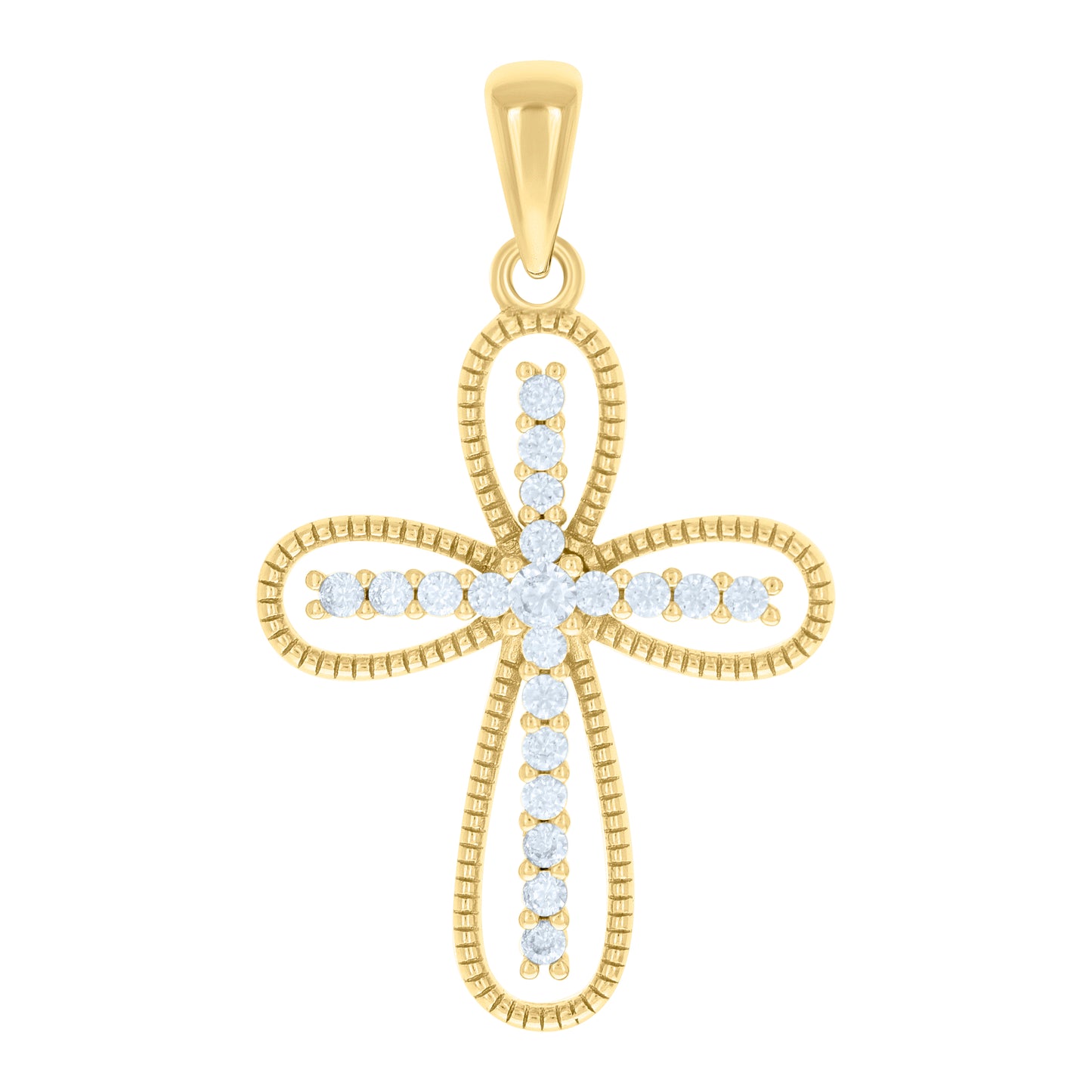 925 Sterling Silver Cz Pendant