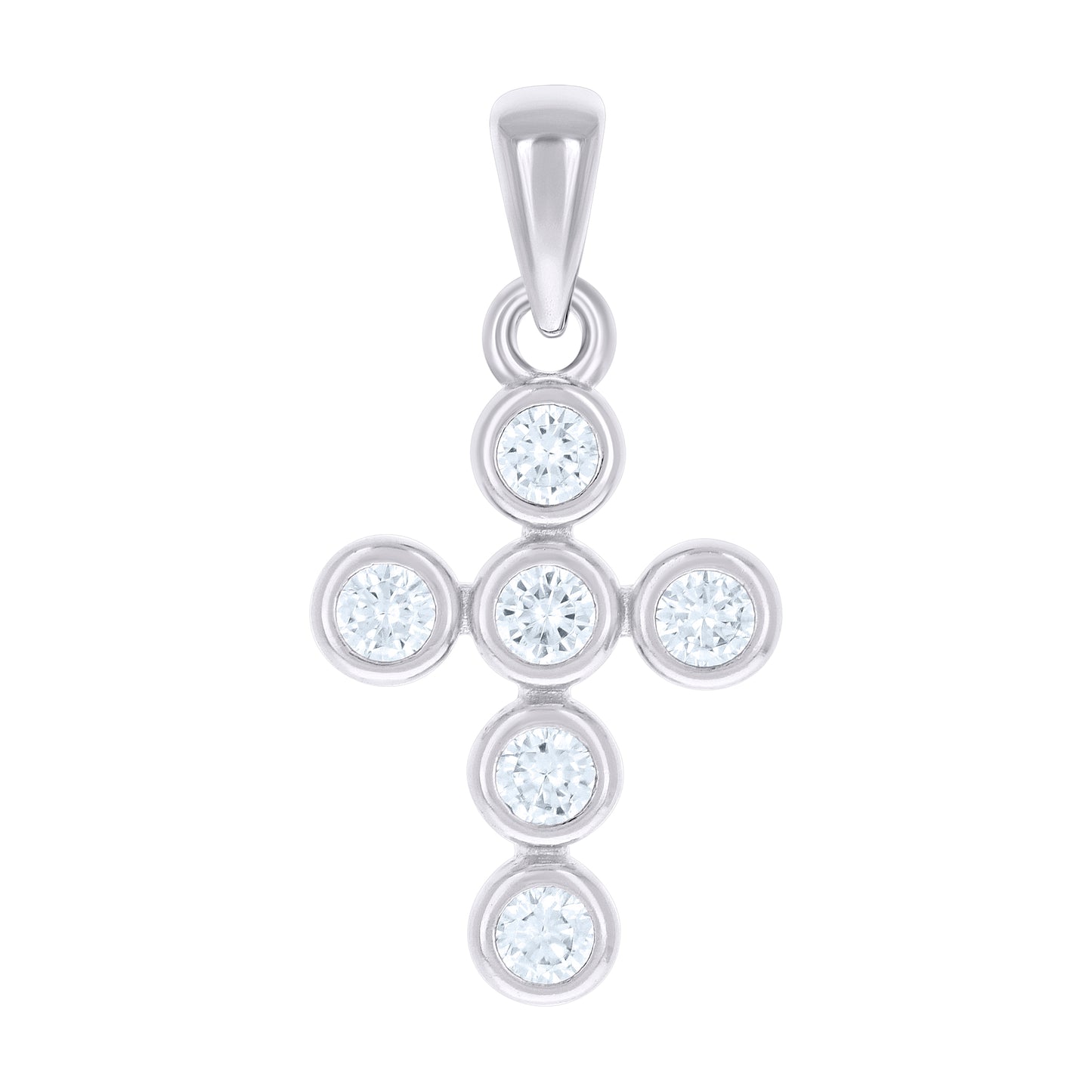 925 Sterling Silver Cz Pendant