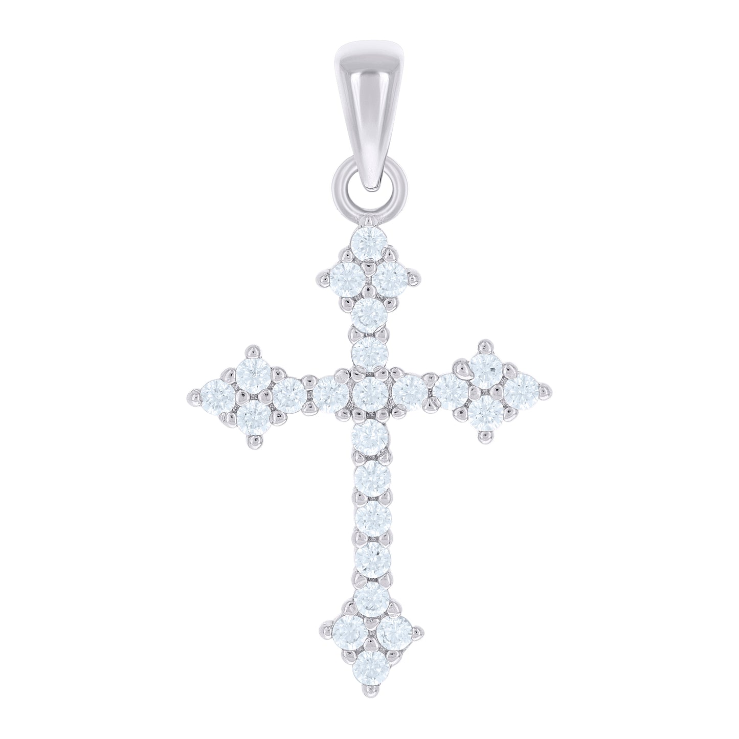 925 Sterling Silver Cz Pendant