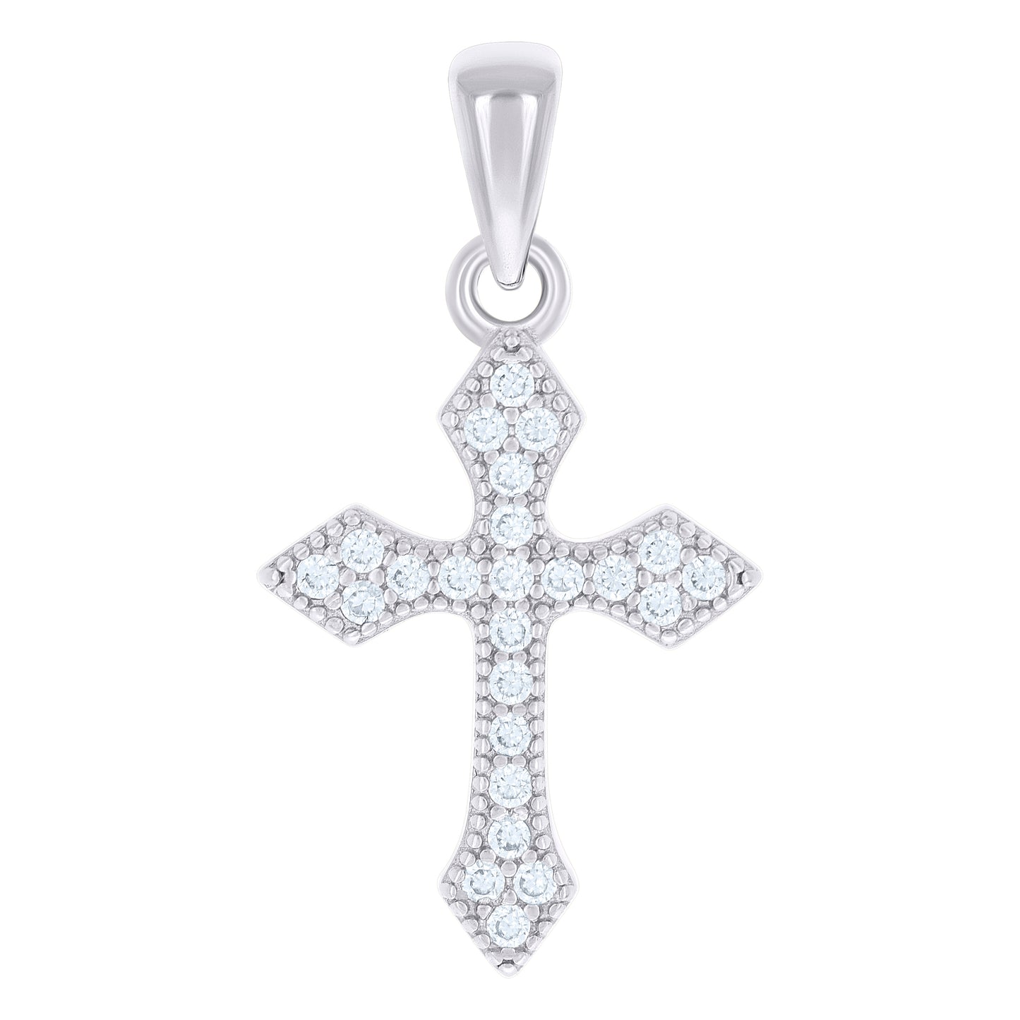 925 Sterling Silver Cz Pendant