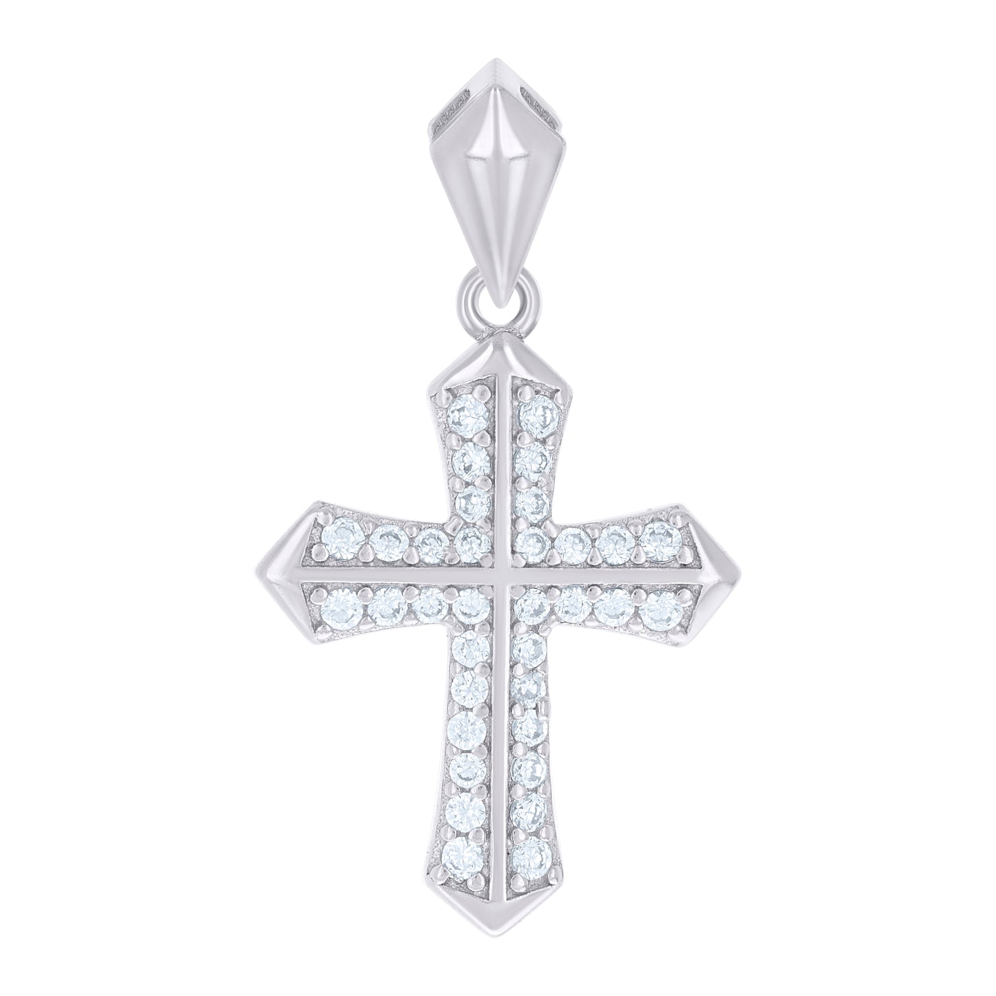 925 Sterling Silver Cz Pendant