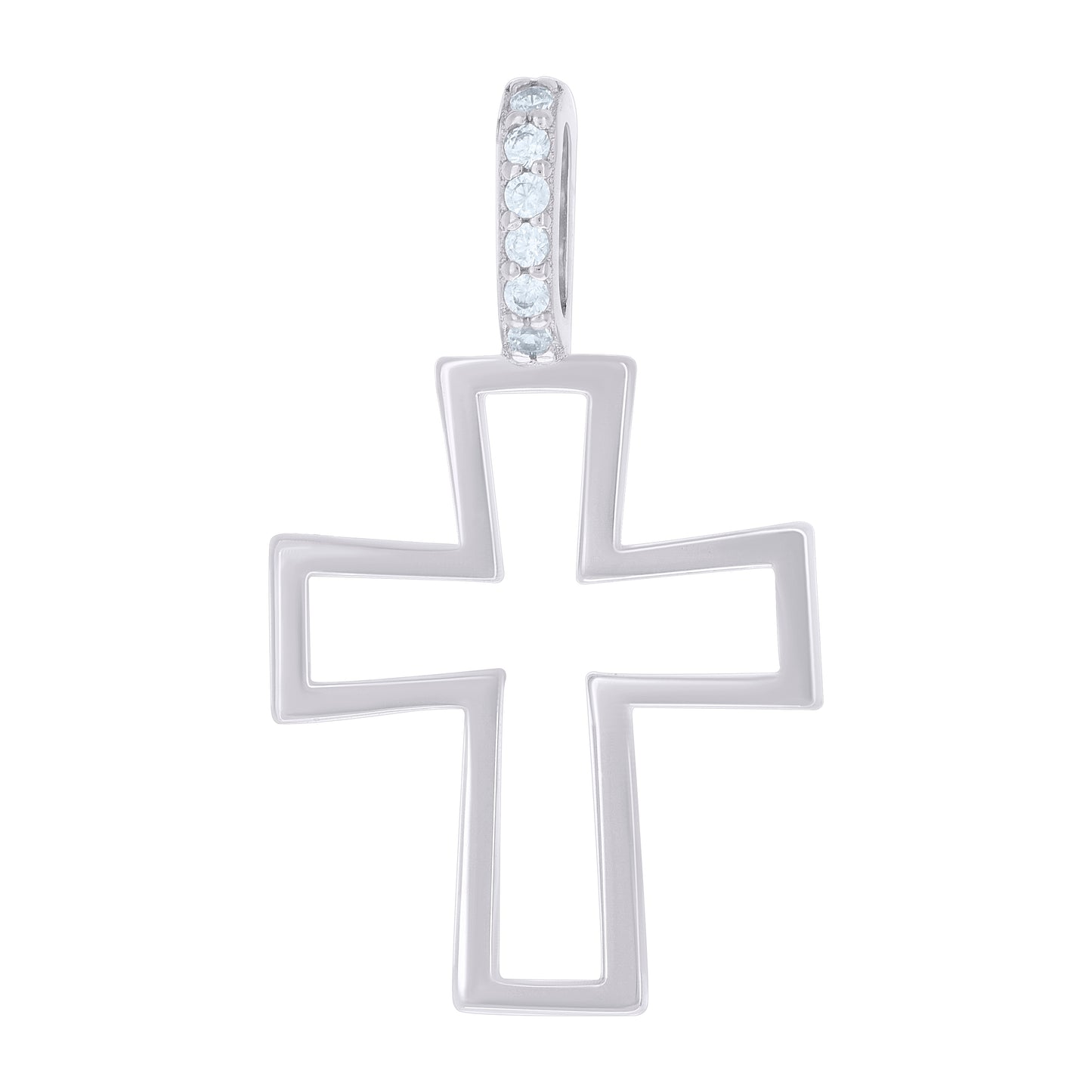 925 Sterling Silver Cz Pendant