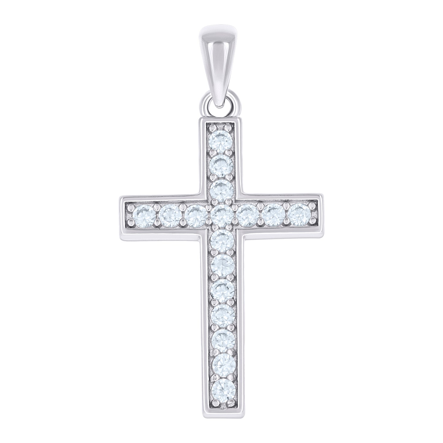 925 Sterling Silver Cz Pendant