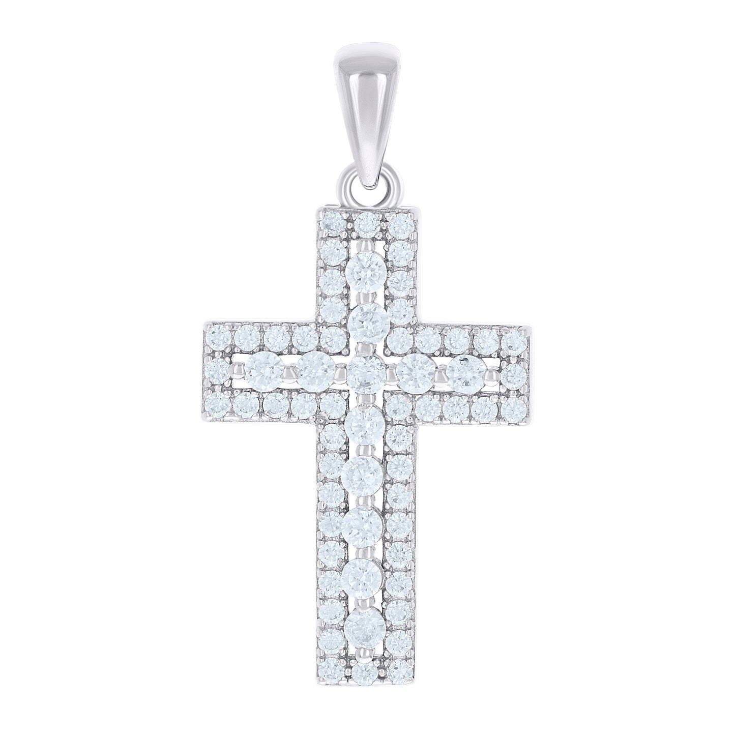 925 Sterling Silver Cz Pendant