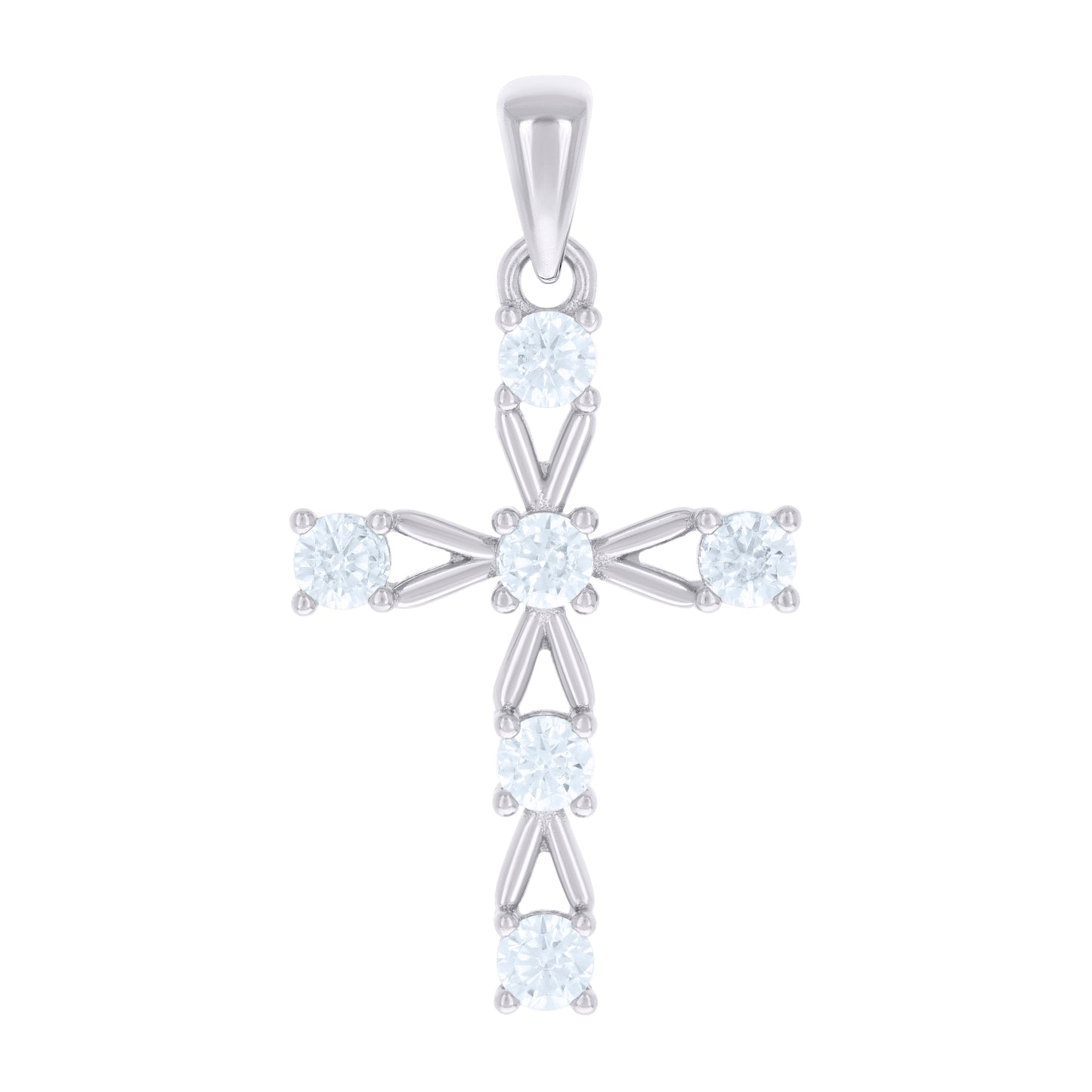 925 Sterling Silver Cz Pendant