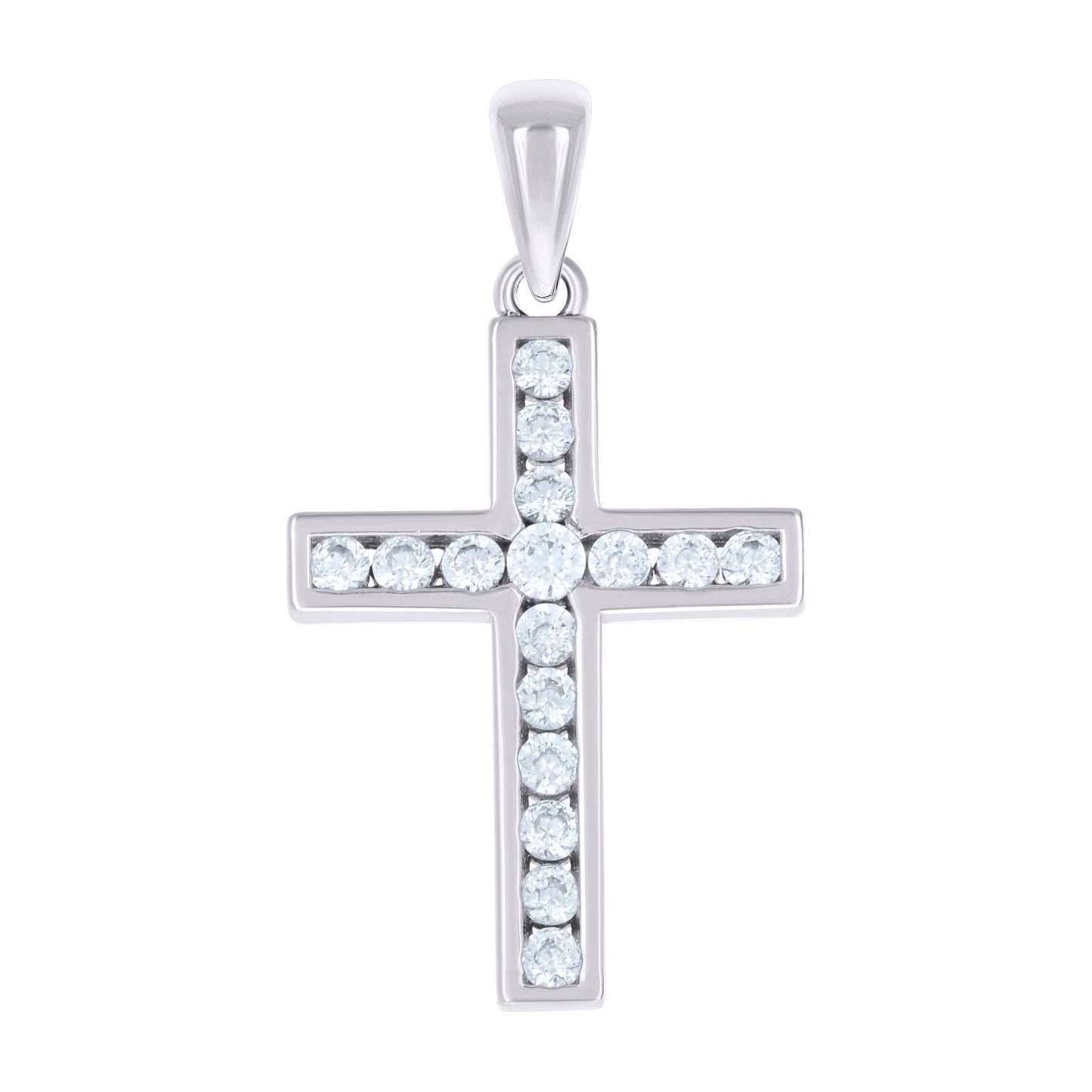 925 Sterling Silver Cz Pendant