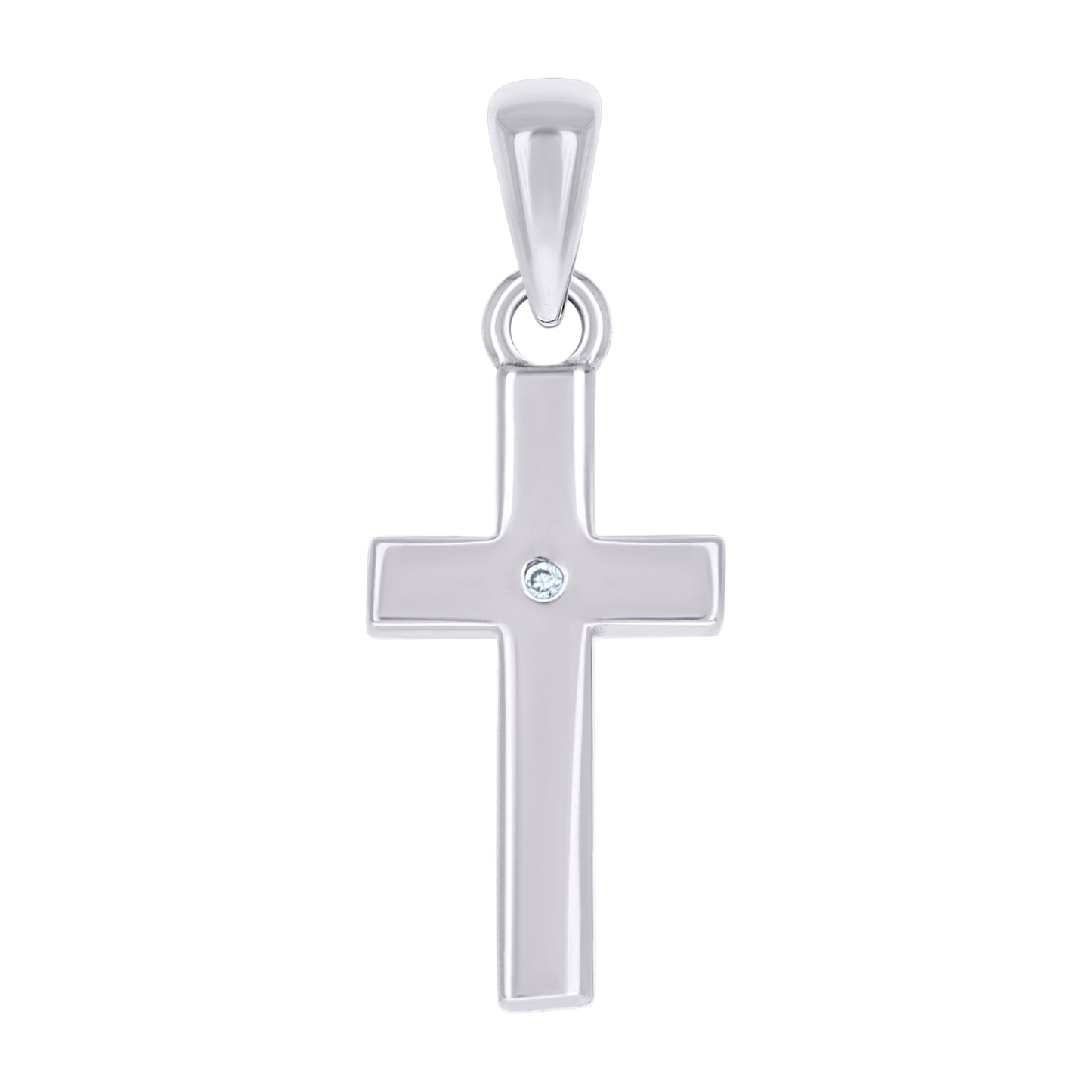 925 Sterling Silver Cz Pendant