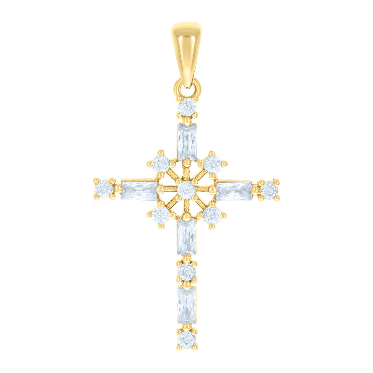 925 Sterling Silver Cz Pendant