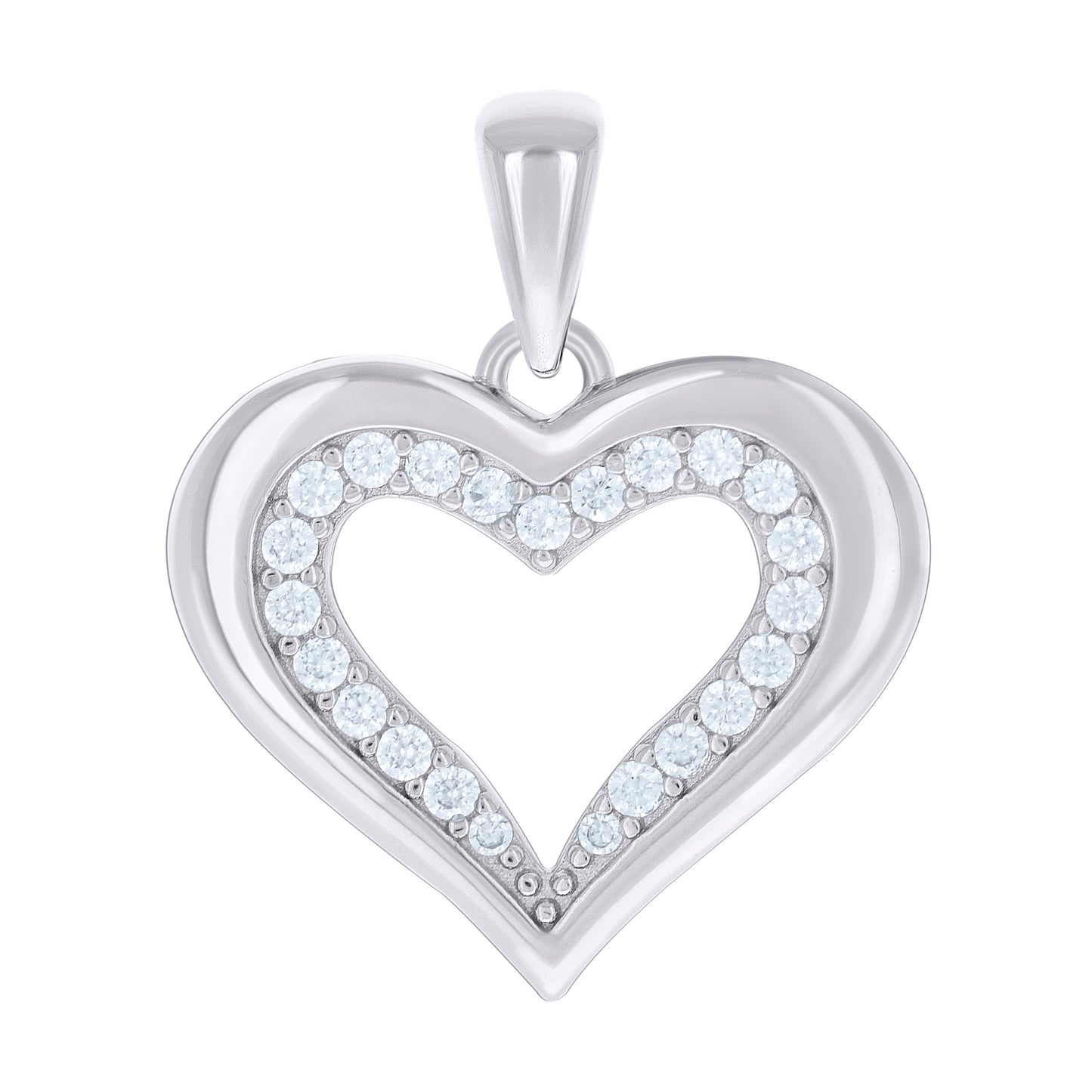 925 Sterling Silver Cz Pendant