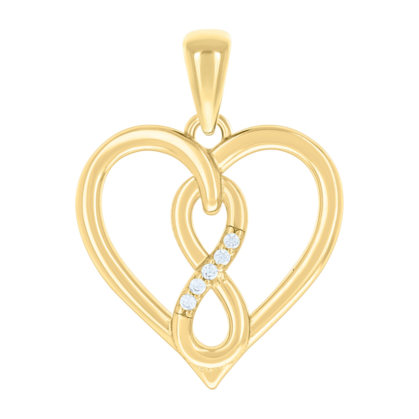 925 Sterling Silver Cz Pendant