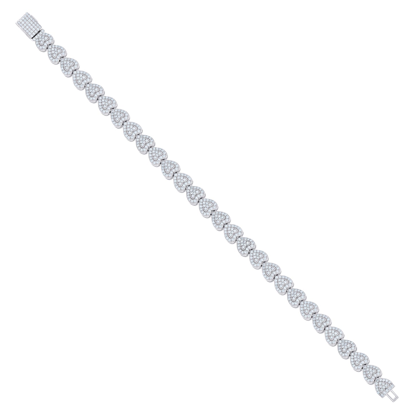 925 Sterling Silver Moissanite Necklace 7mm