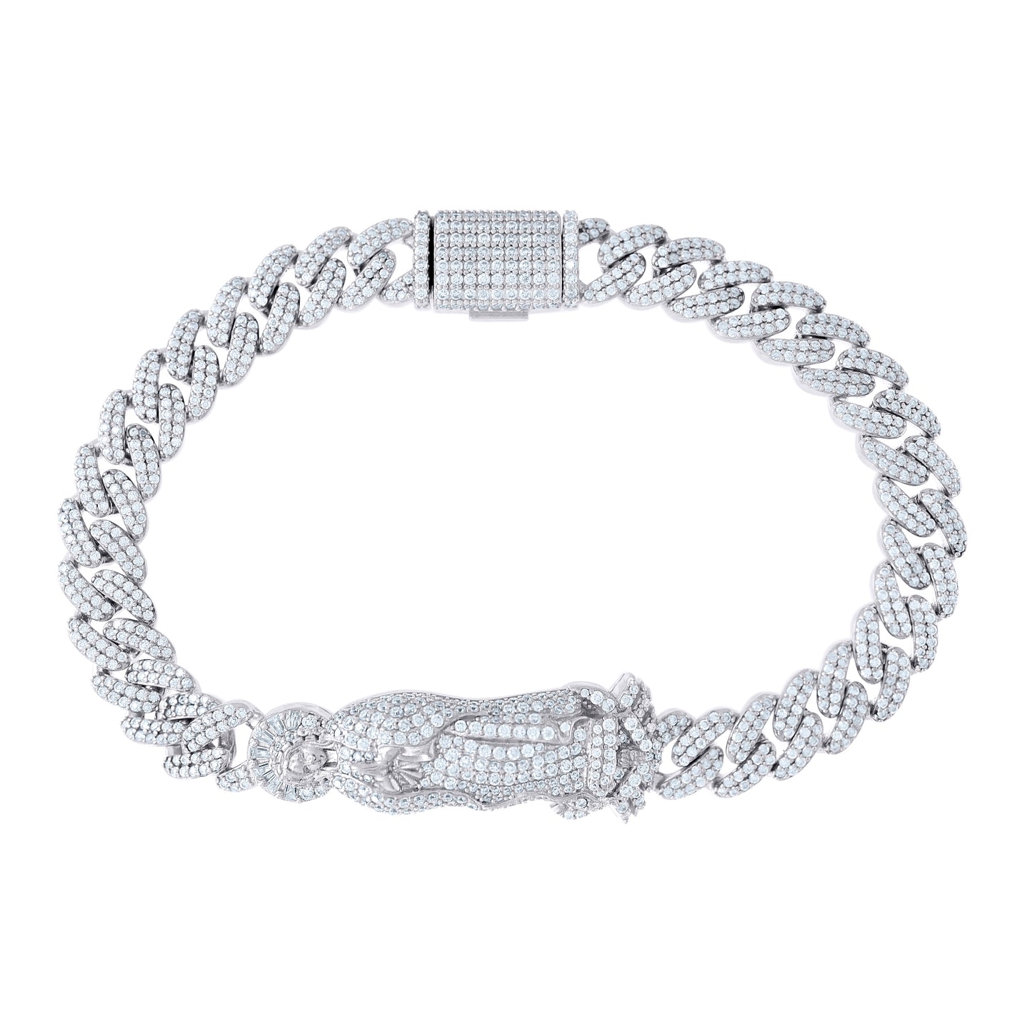 925 Sterling Silver R:6.29Ctw; B:0.29Ctw Moissanit