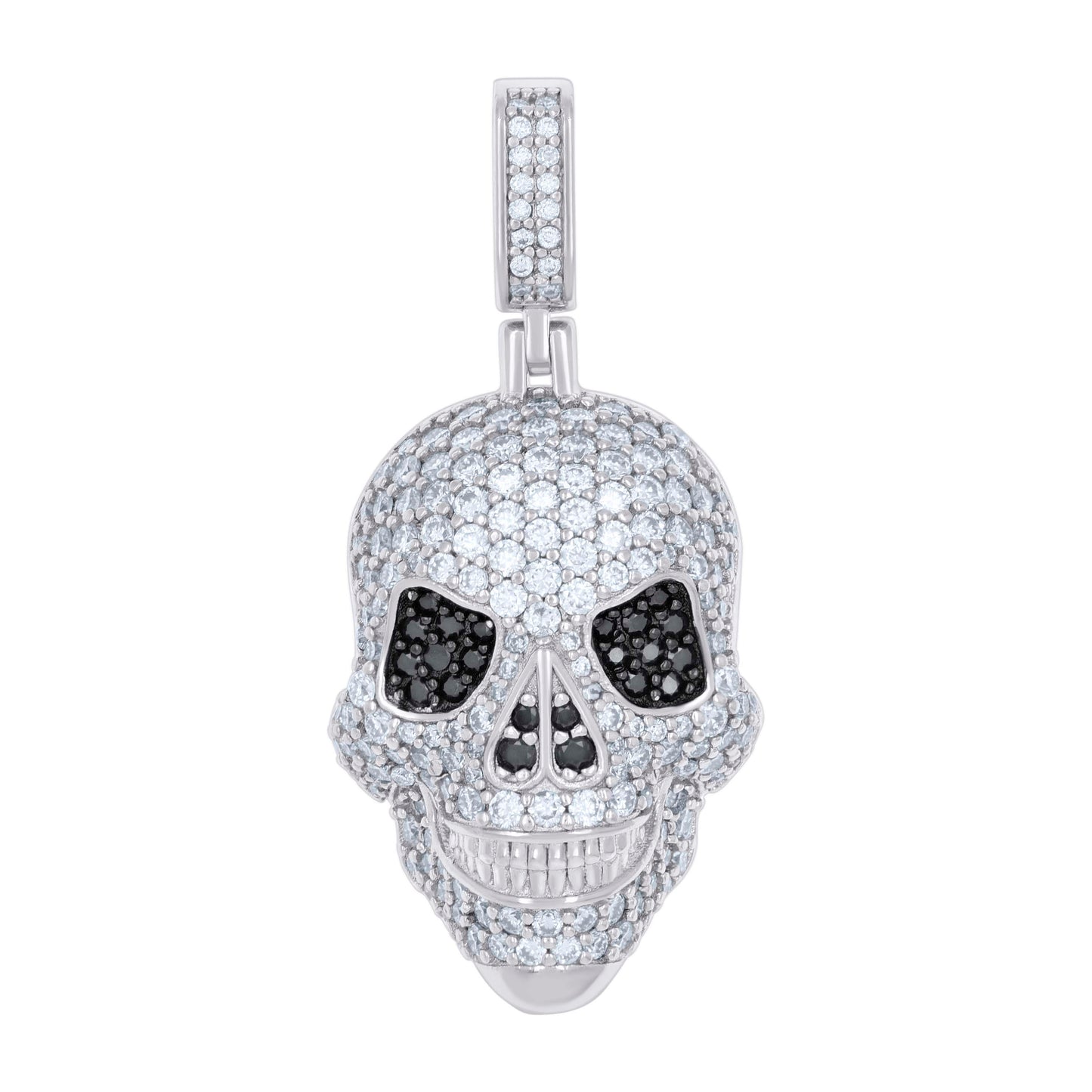 925 Silver Pendant Moissanite Ctw R:2.32
