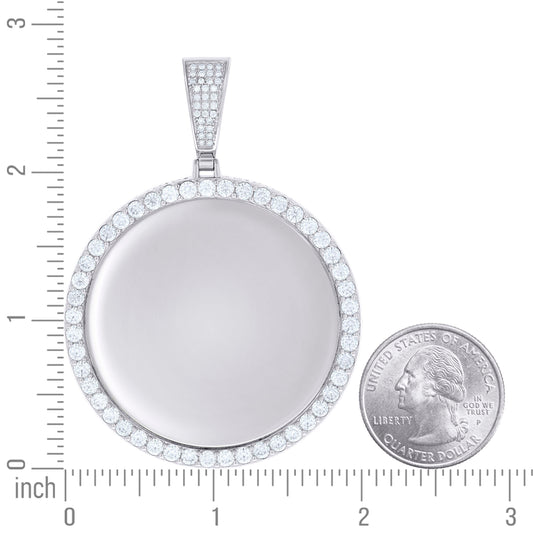 925 Sterling Silver Cz Pendant