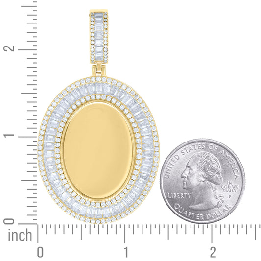 925 Sterling Silver Cz Pendant