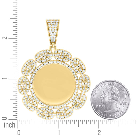925 Sterling Silver Cz Pendant
