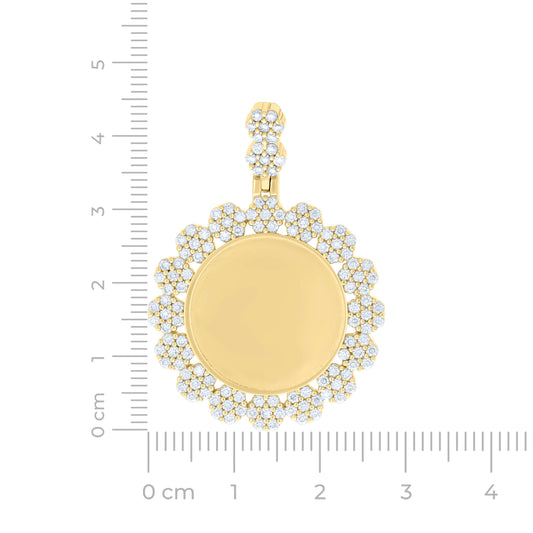 925 Sterling Silver Cz Pendant