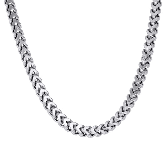 925 Silver Hollow Franco Chain 4.3mm