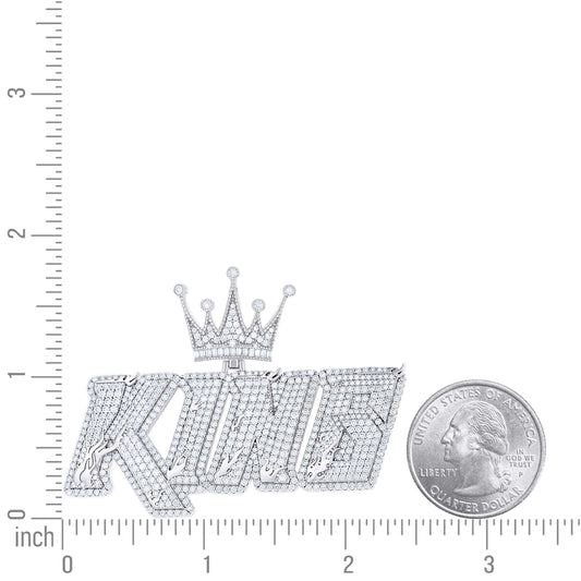 925 Sterling Silver Moissanite Pendant