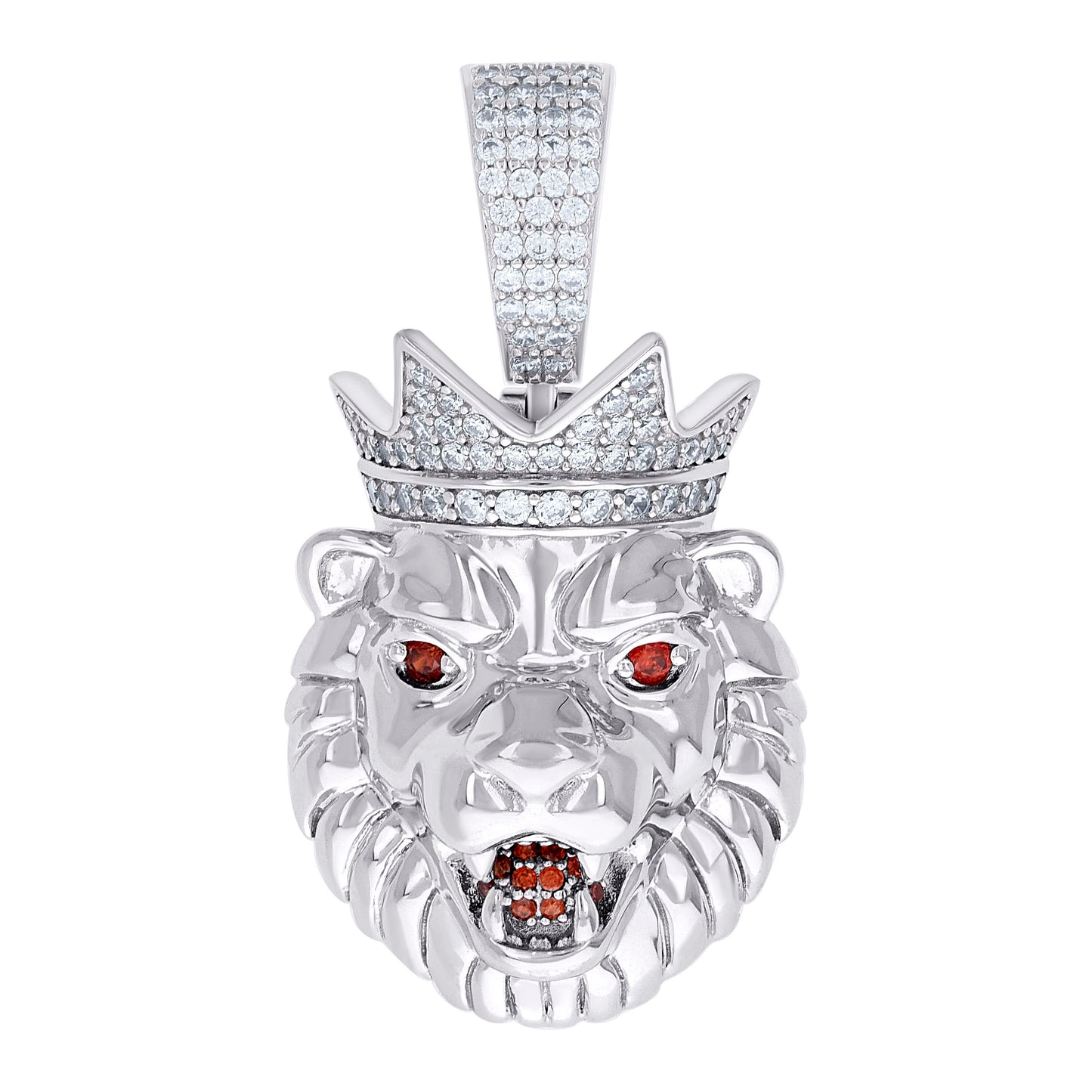 925 Sterling Silver Moissanite Pendant
