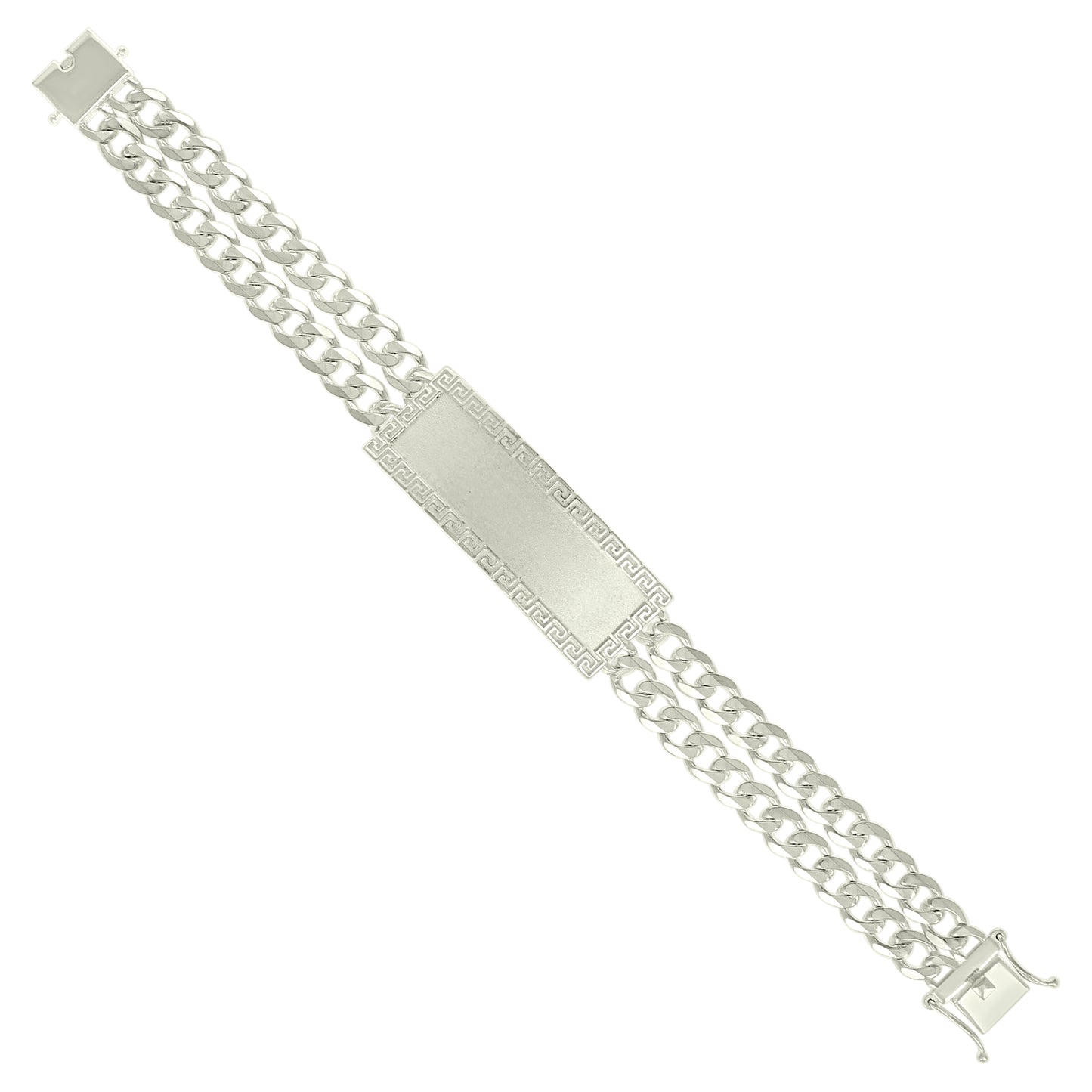 925 Sterling Silver Id Bracelet 8"