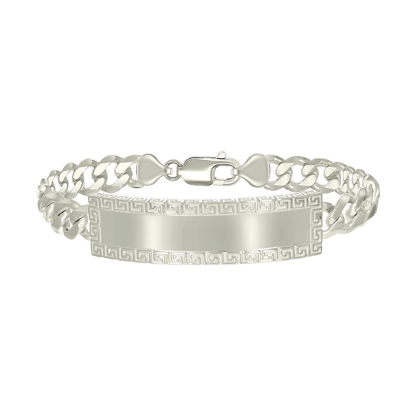 925 Sterling Silver Id Bracelet 8"