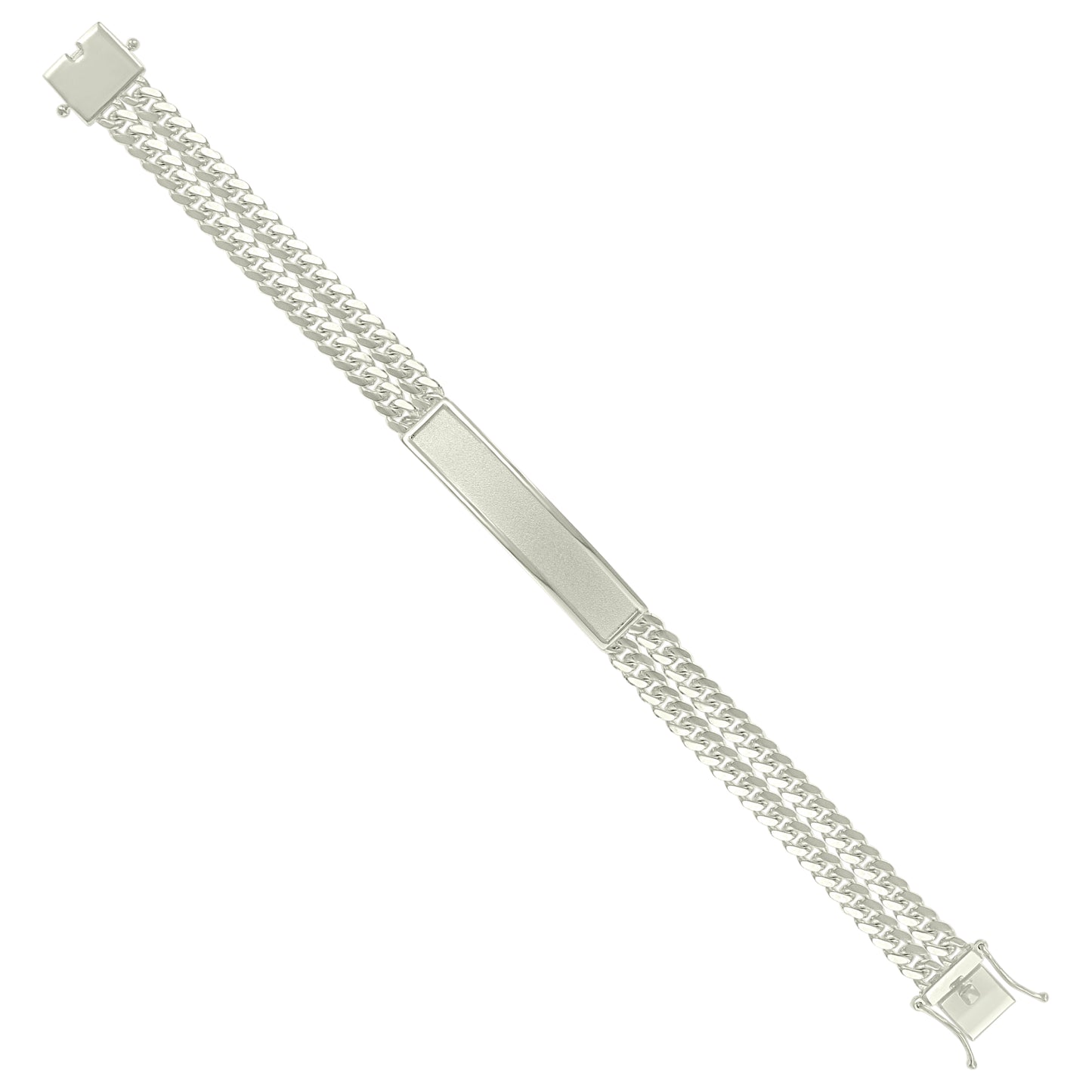 925 Sterling Silver Id Bracelet 8"