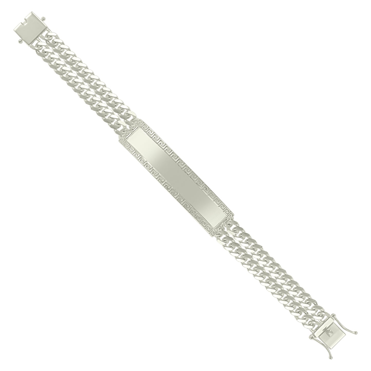 925 Sterling Silver Id Bracelet 8"