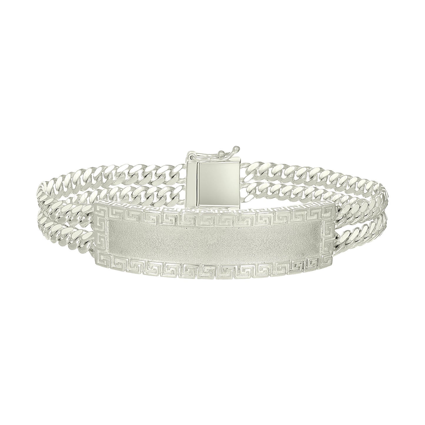 925 Sterling Silver Id Bracelet 8"