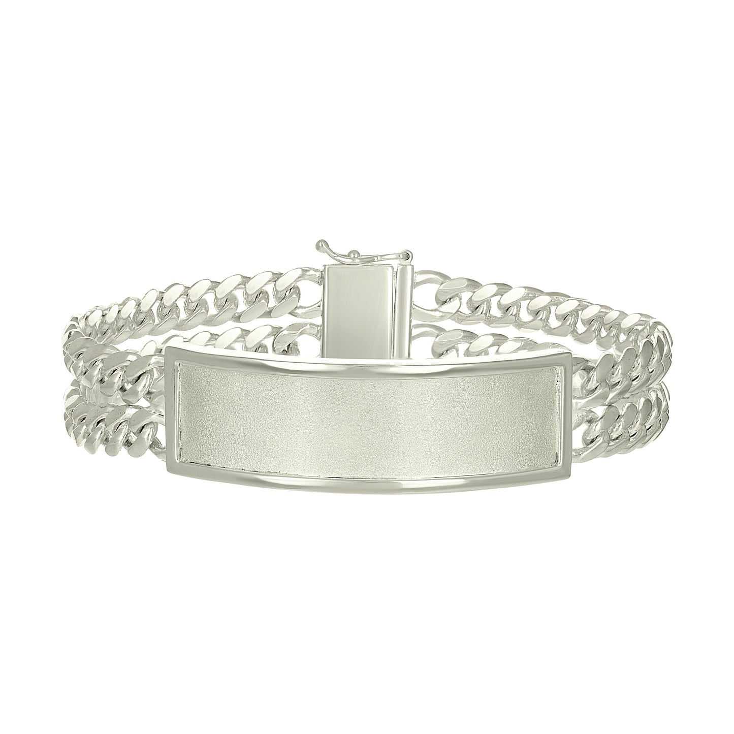 925 Sterling Silver Id Bracelet 8"