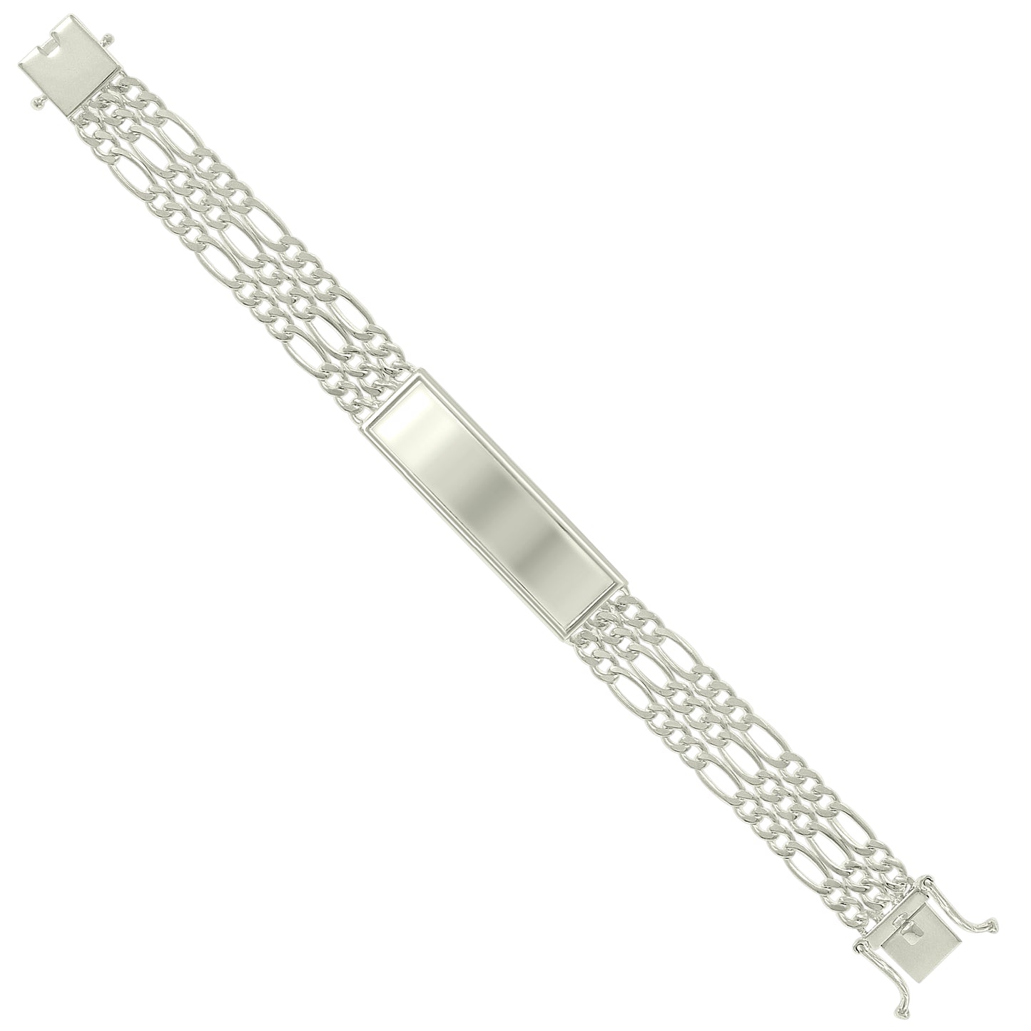 925 Sterling Silver Id Bracelet 8"