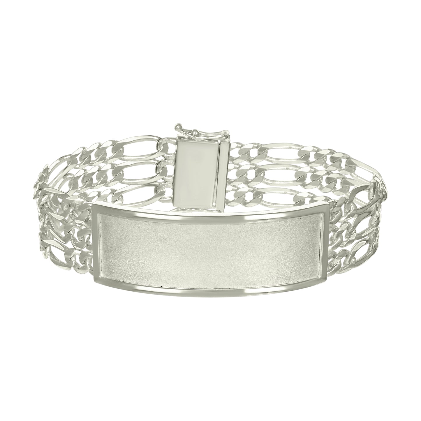 925 Sterling Silver Id Bracelet 8"