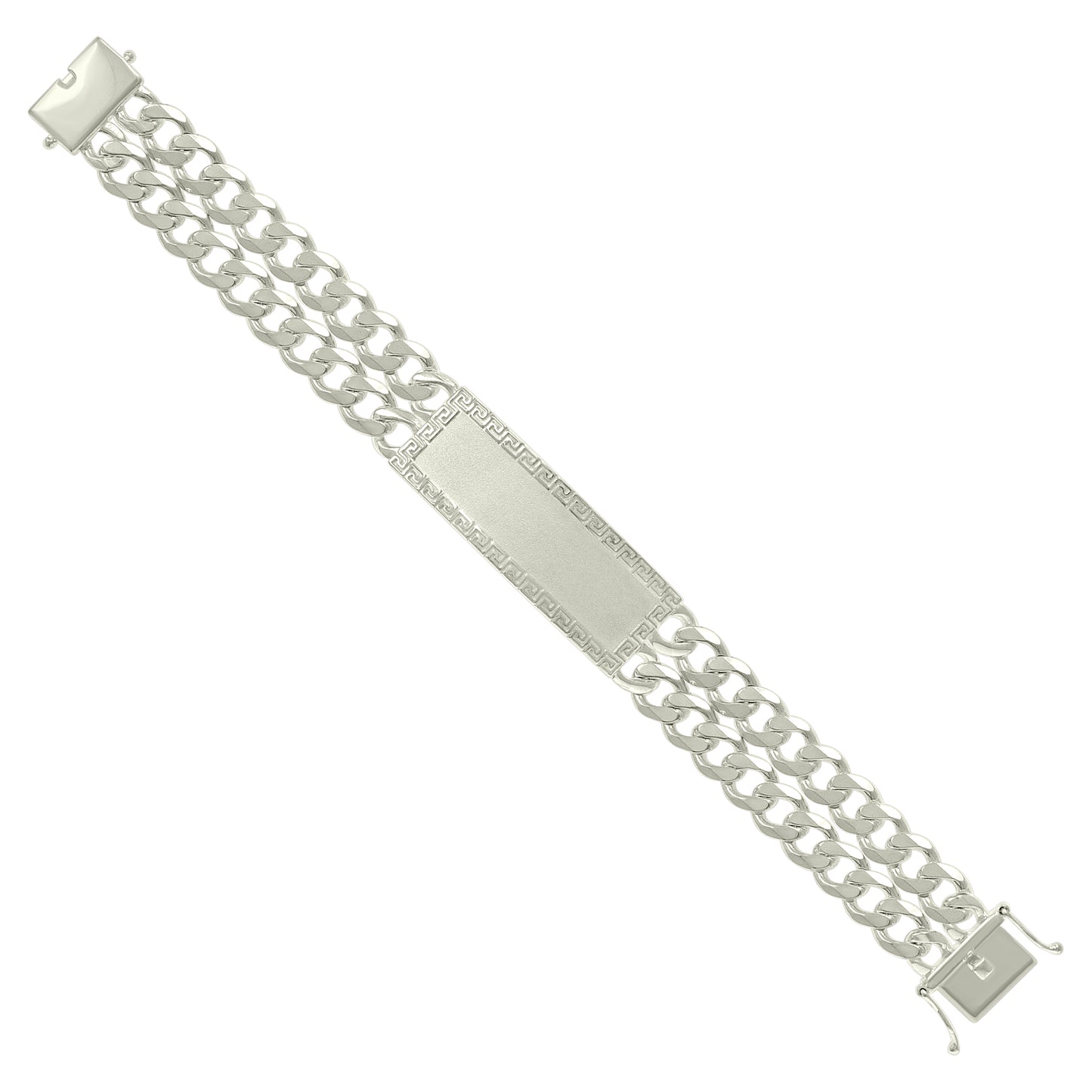 925 Sterling Silver Id Bracelet 8"