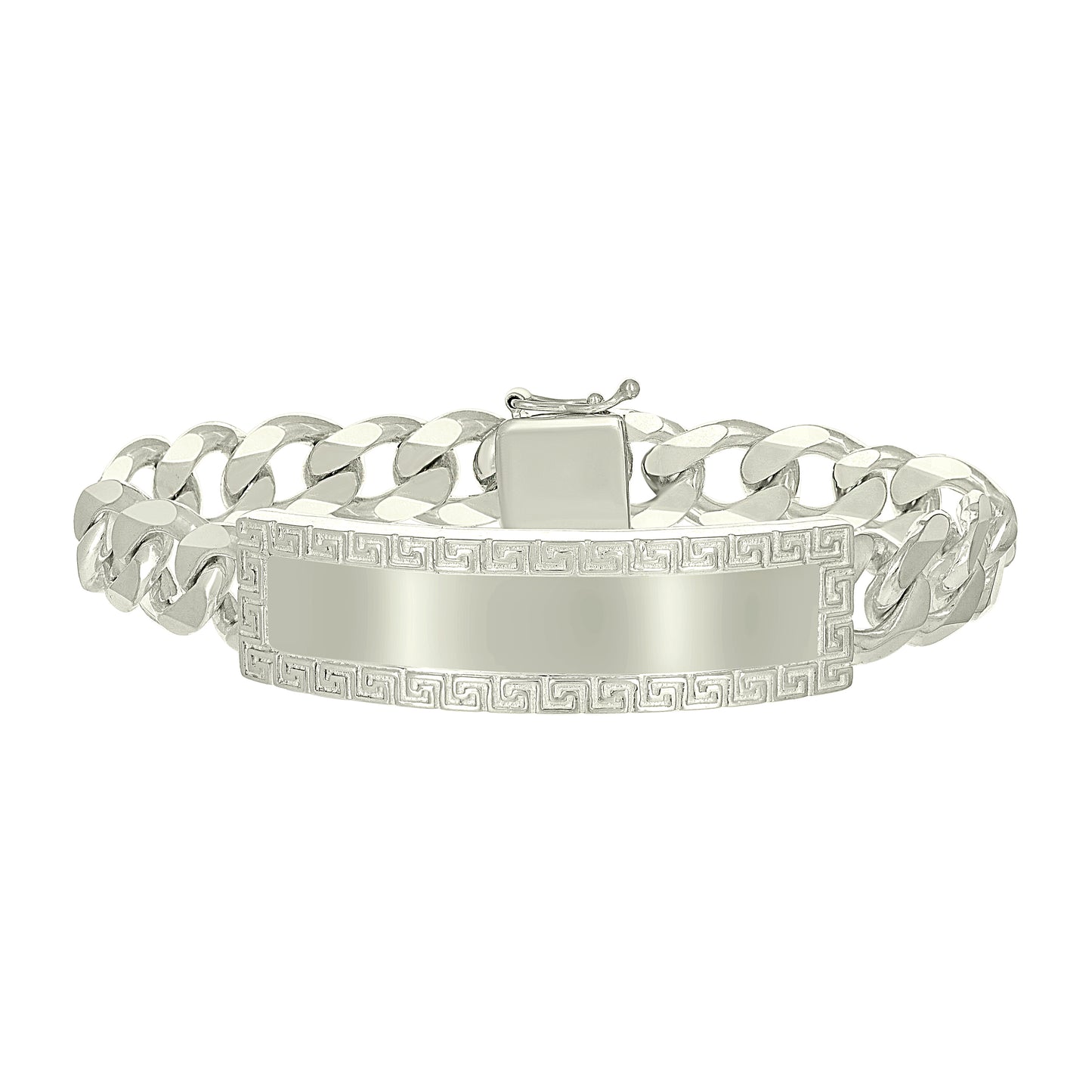 925 Sterling Silver Id Bracelet 8"
