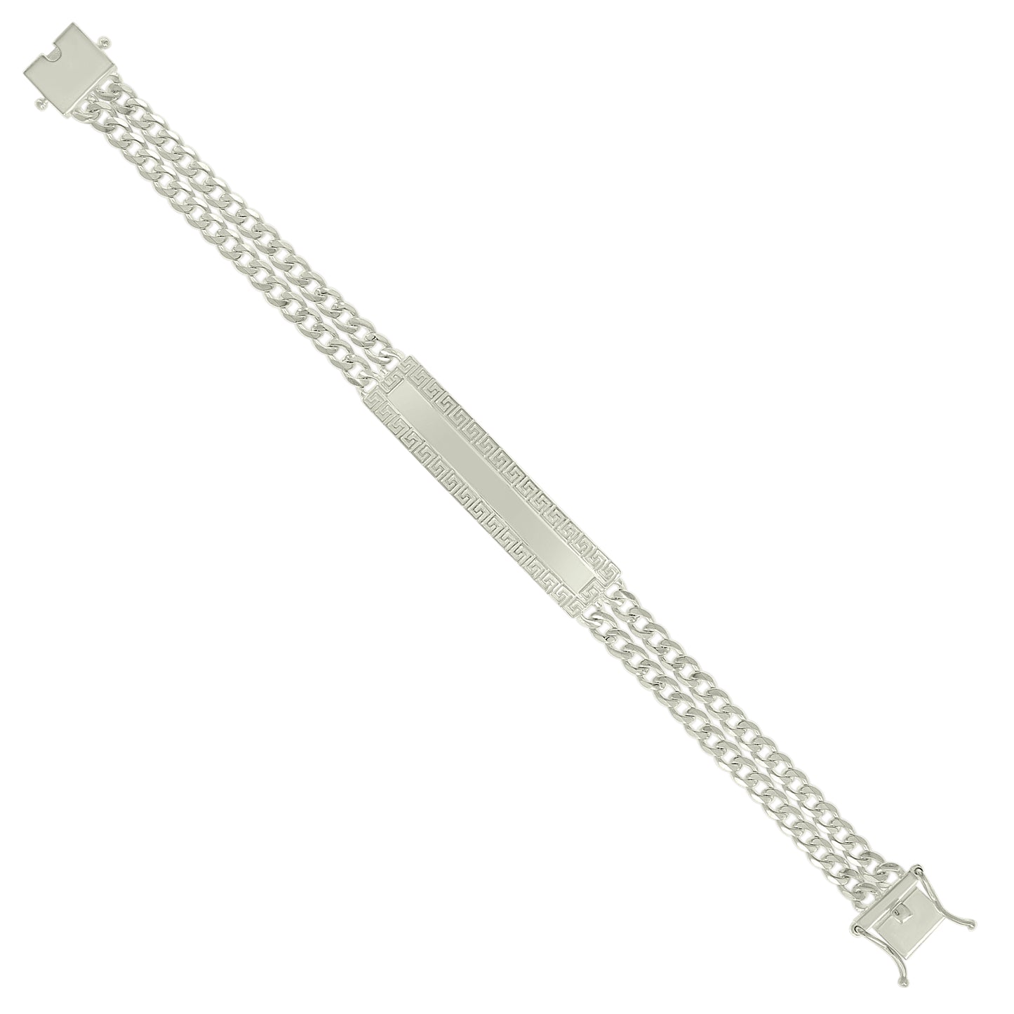 925 Sterling Silver Id Bracelet 8"