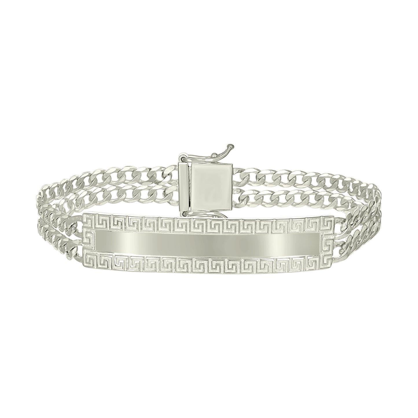 925 Sterling Silver Id Bracelet 8"