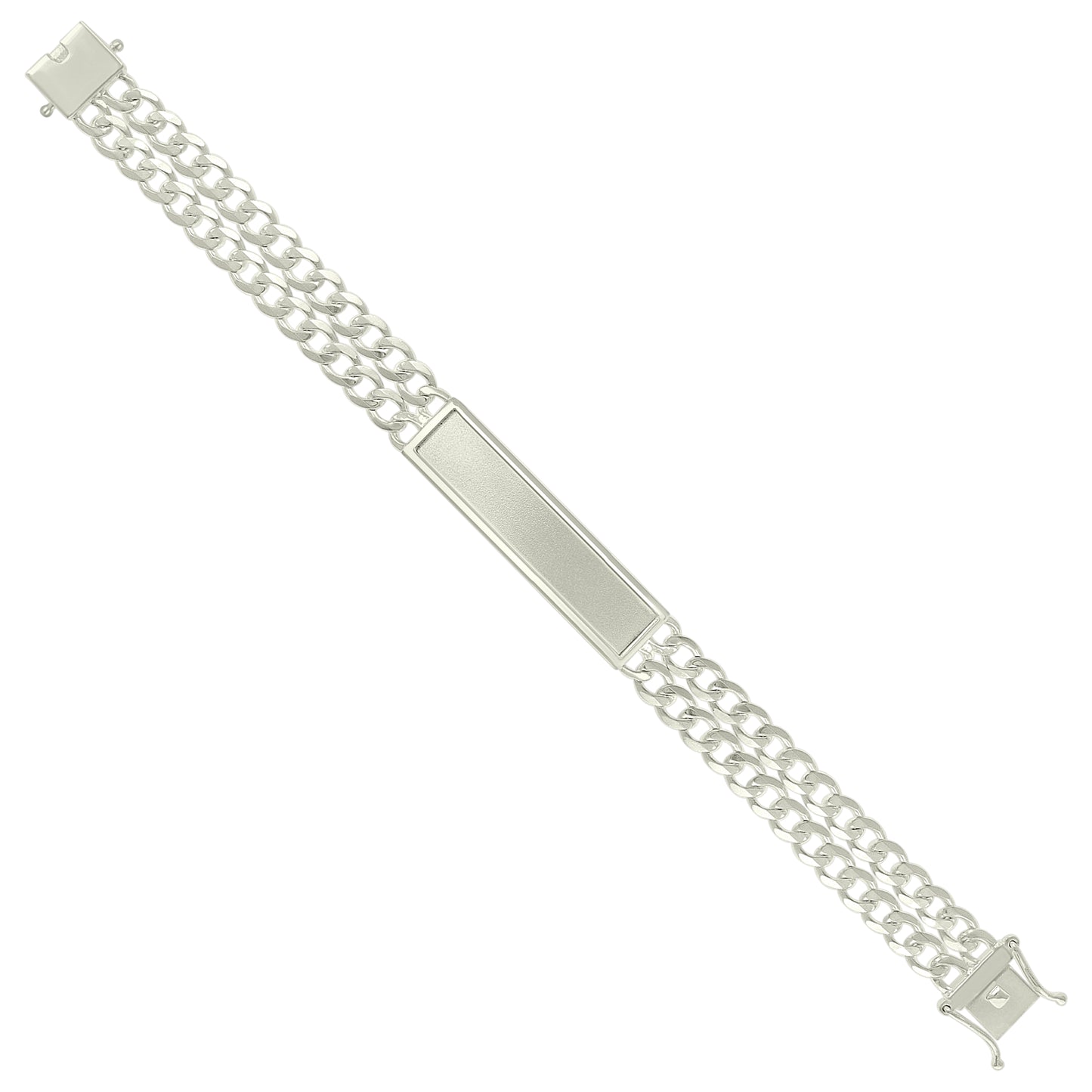 925 Sterling Silver Id Bracelet 8"